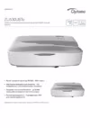 Optoma ZU500USTe Техническое описание