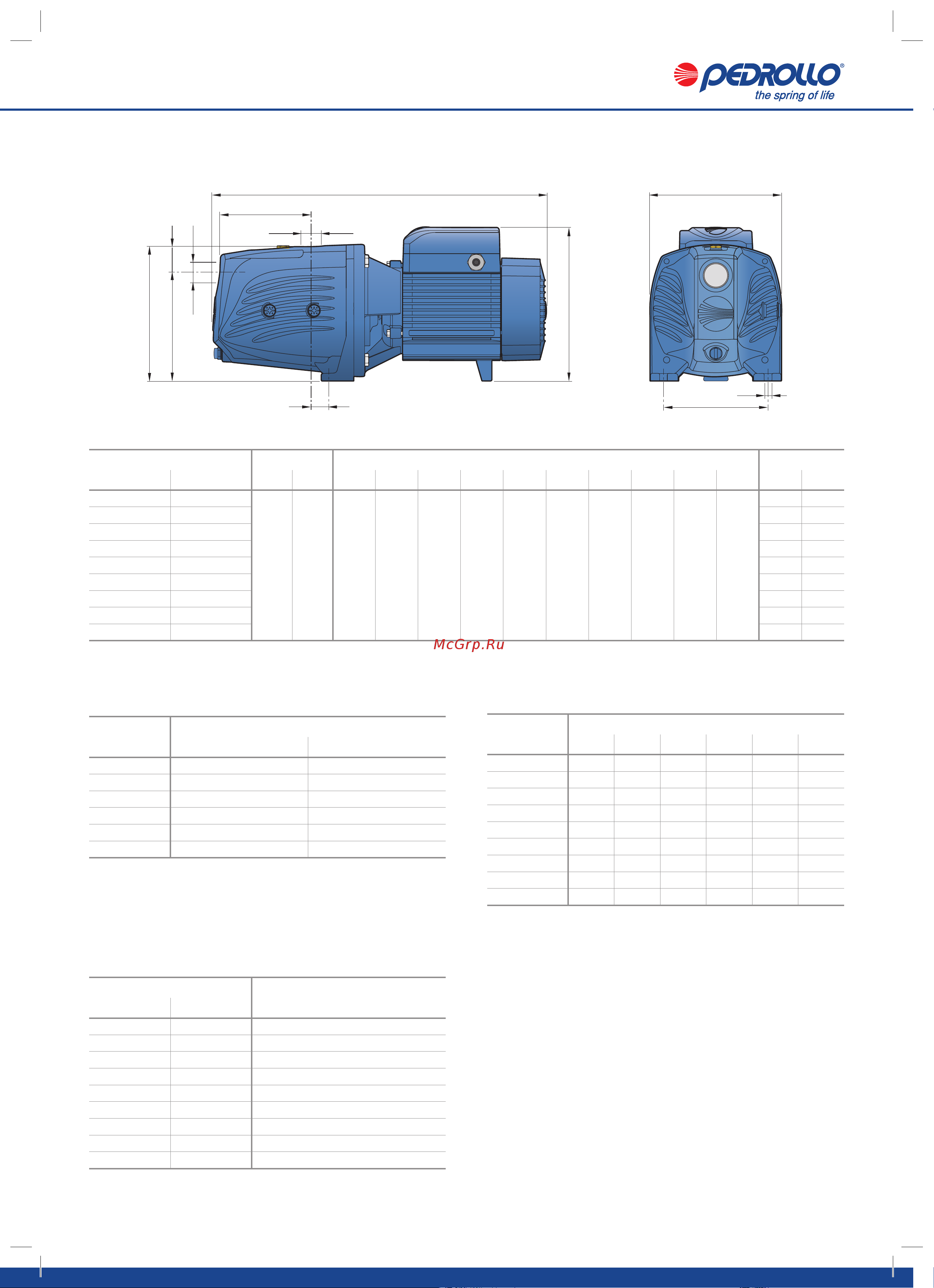 Pedrollo JSW 3A-N [4/4] Паллетирование
