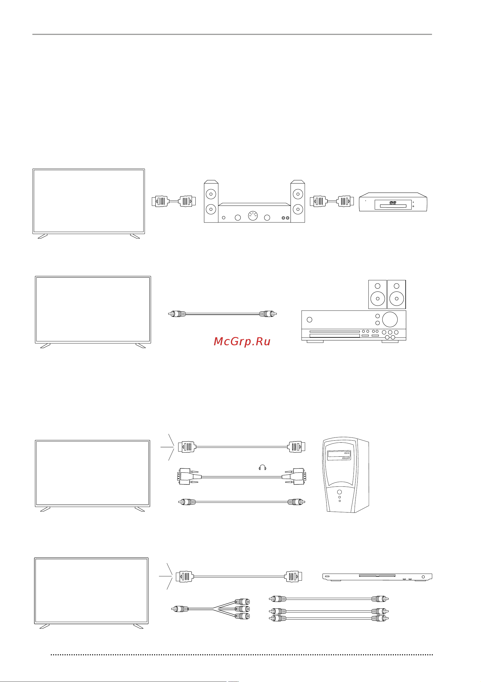 Vekta LD-55SU8815BS [12/32] Подключение arc устройств