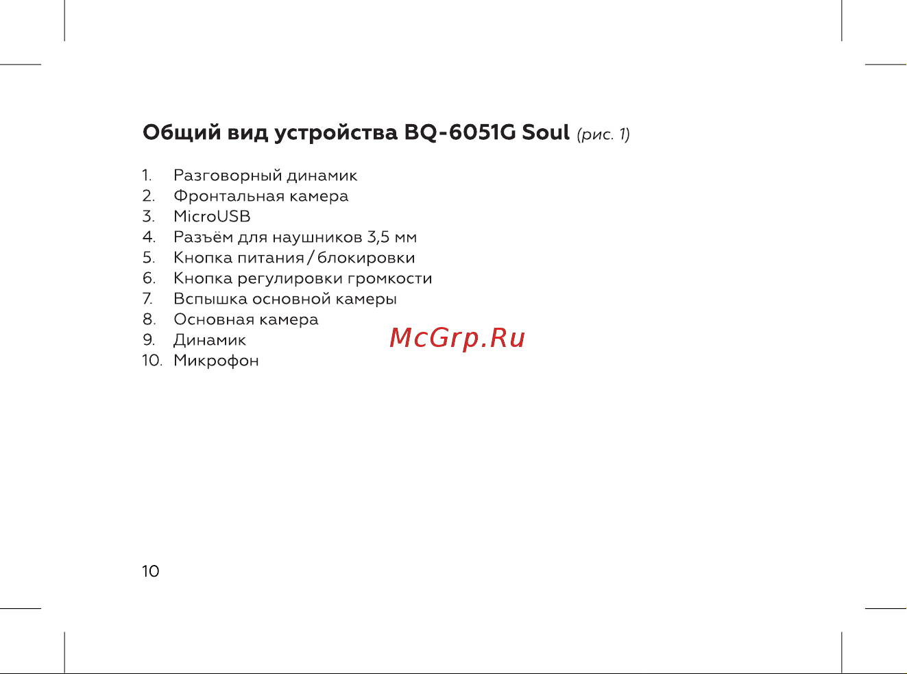 BQ 6051G Soul 1+16 [12/72] Общий вид устройства bq 6051g soul