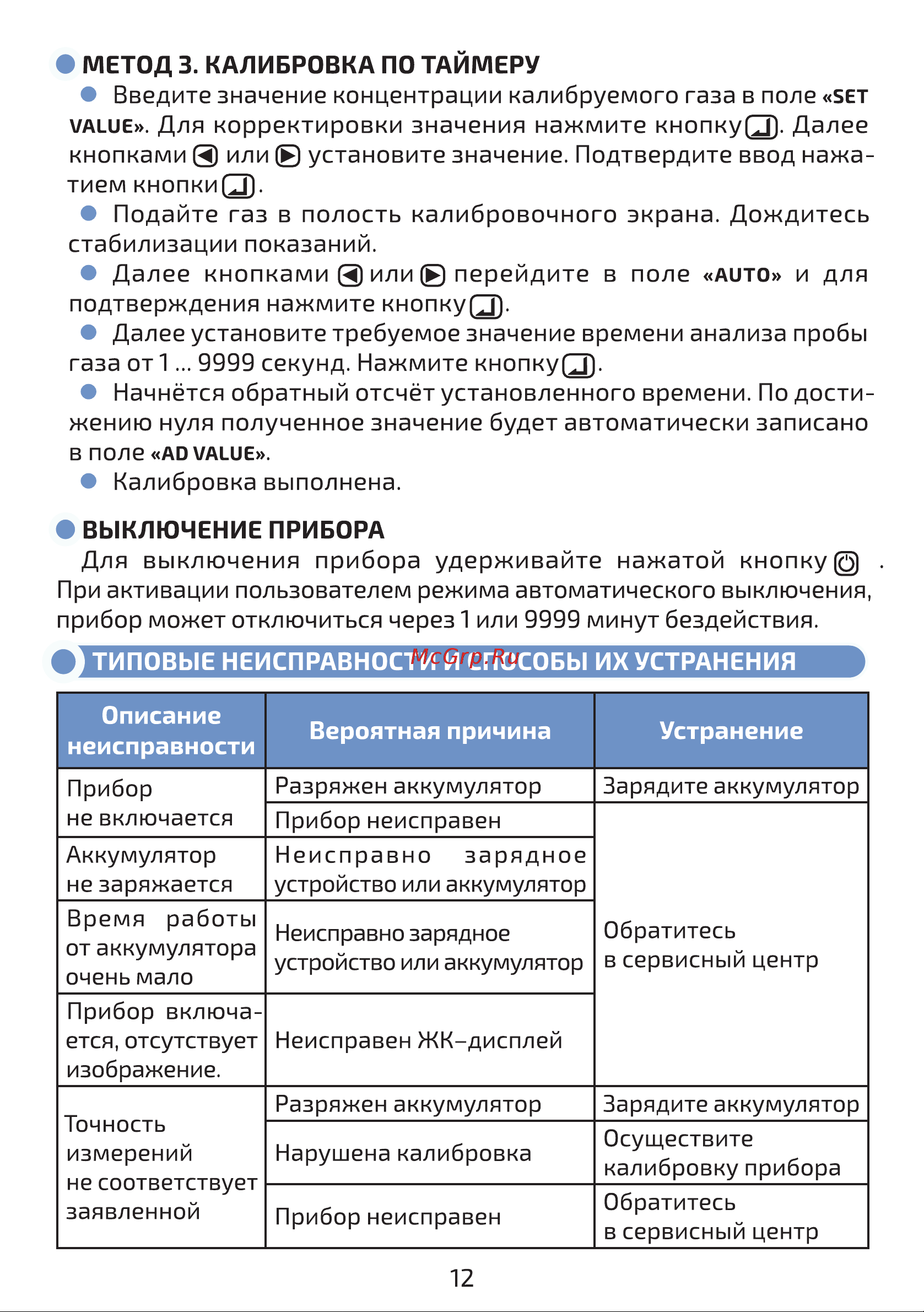 МЕГЕОН 08008 к0000034417 [12/16] Страница 12