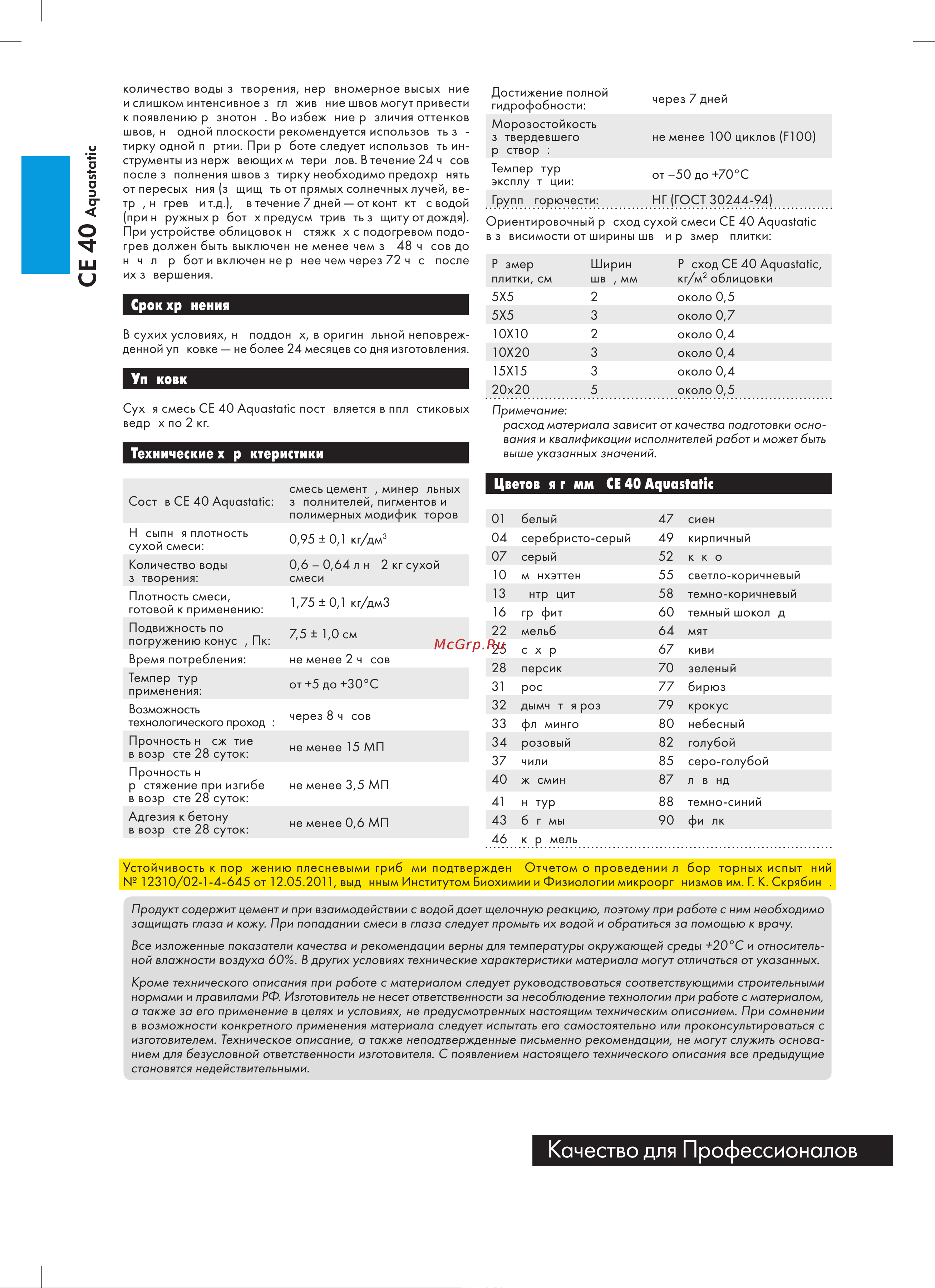 CERESIT СЕ 40 Aquastatic № 13 Антрацит 2 кг [2/2] Качество для профессионалов