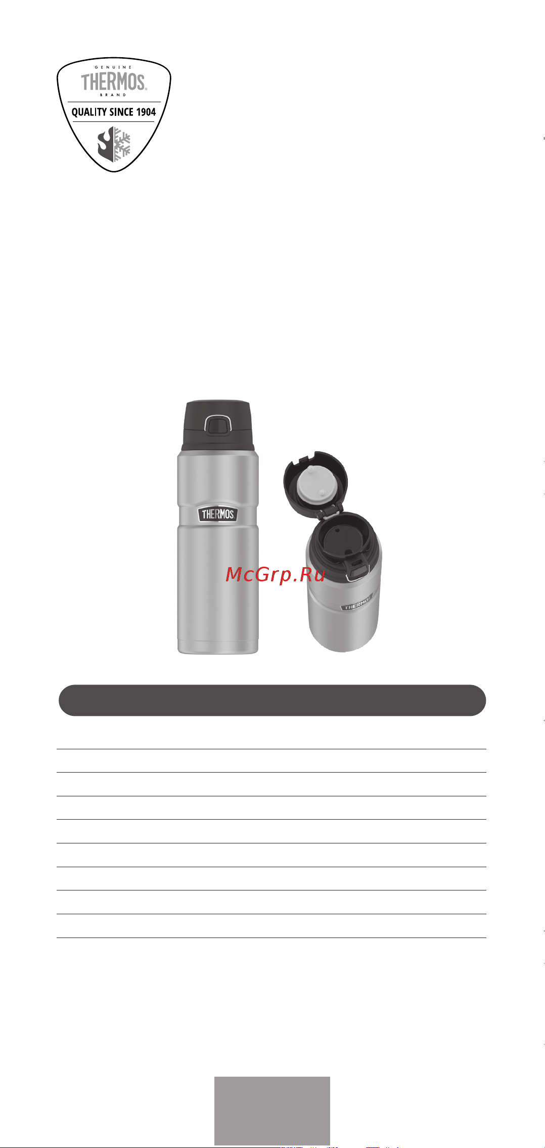 Thermos SK4000 Stainless Steel 0,71L (155955) [2/8] Объем 0 710 l вес изделия 0 460 кг высота 26 0 см диаметр горлышка 5 0 см диаметр основания 8 5 см корпус нержавеющая сталь 18 8 aisi 304 колба нержавеющая сталь 18 8 aisi 304 тип крышки крышка пробка тип пробки с откидным механизмом