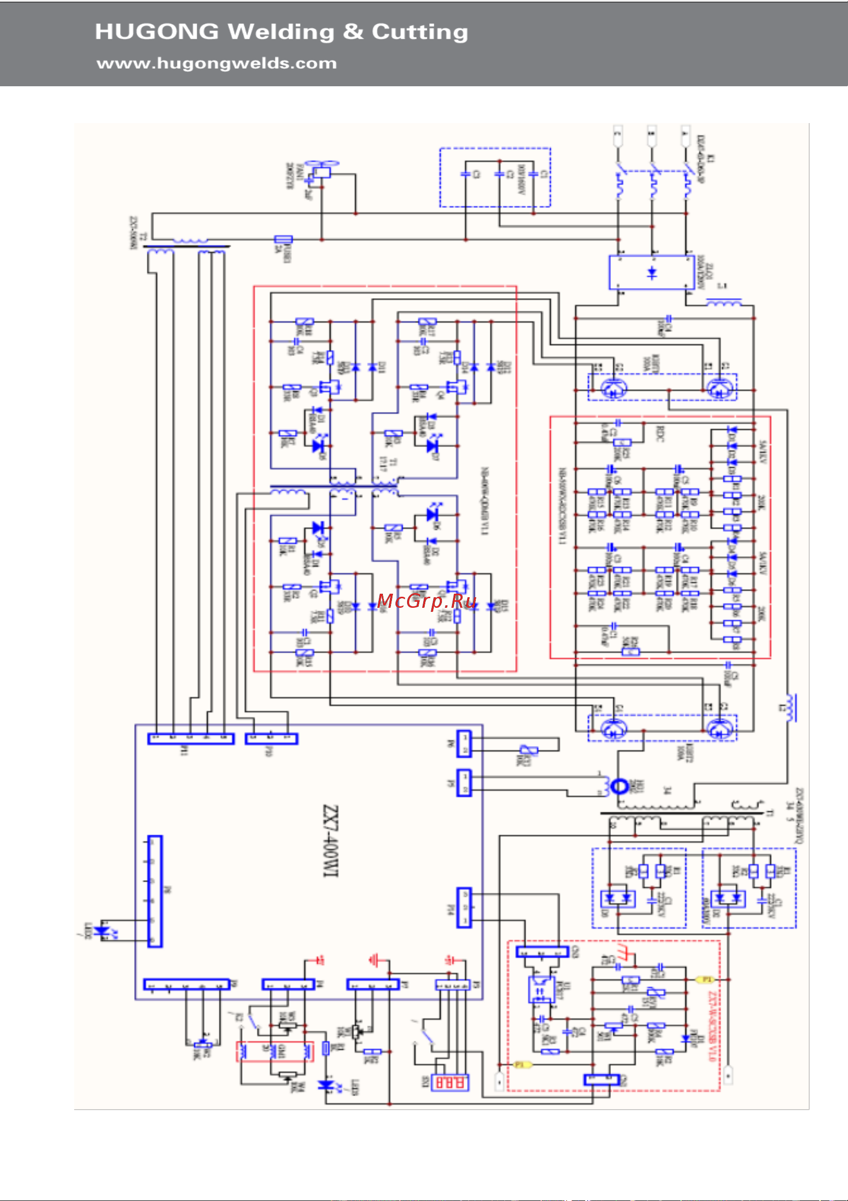 Hugong INVERDELTA 500WE Инструкция по эксплуатации онлайн [21/24] 661715