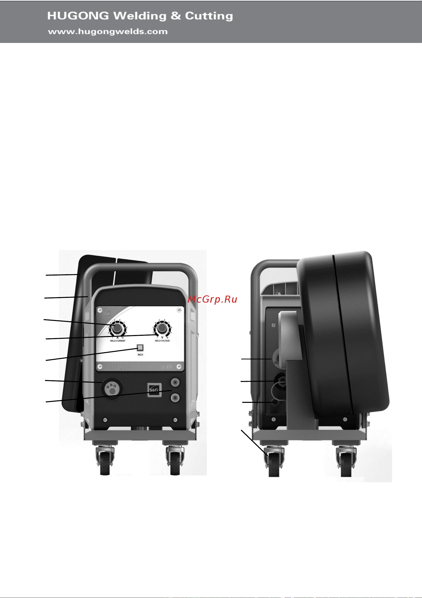Hugong INVERMIG 500S III Инструкция по эксплуатации онлайн [12/40] 661719