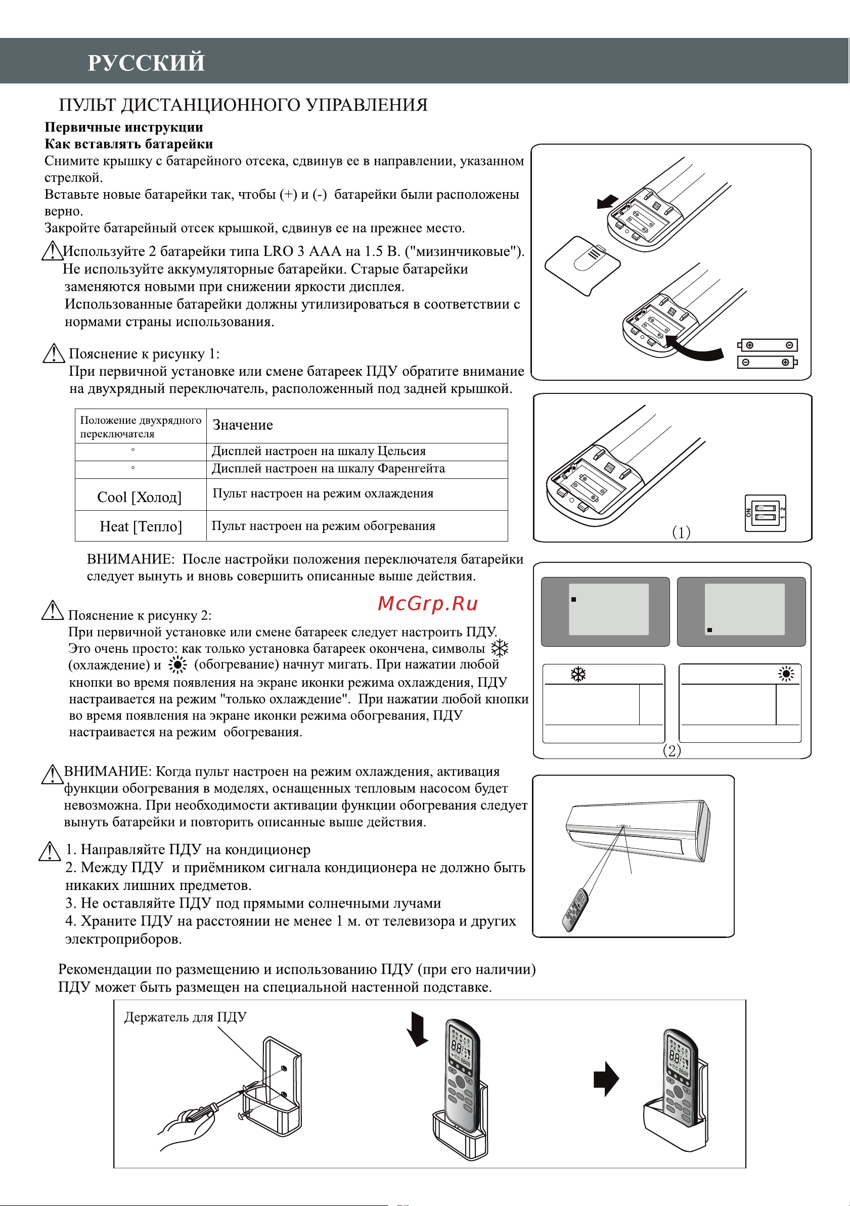 Hermes Technics HT-SOCHI-09 R4-00014068 [12/64] Пульт дистанционного управления