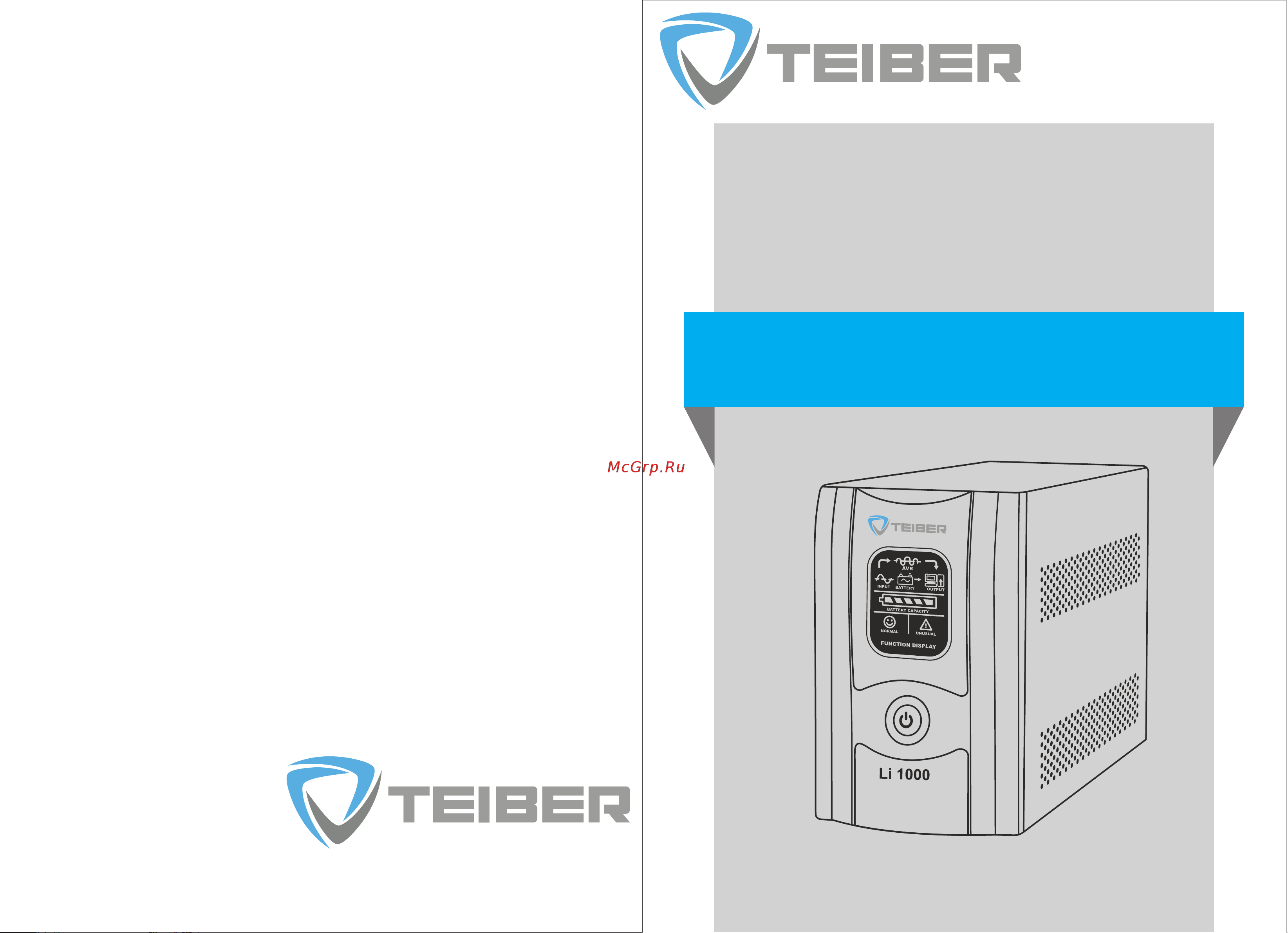 TEIBER LI 1000 Инструкция по эксплуатации онлайн