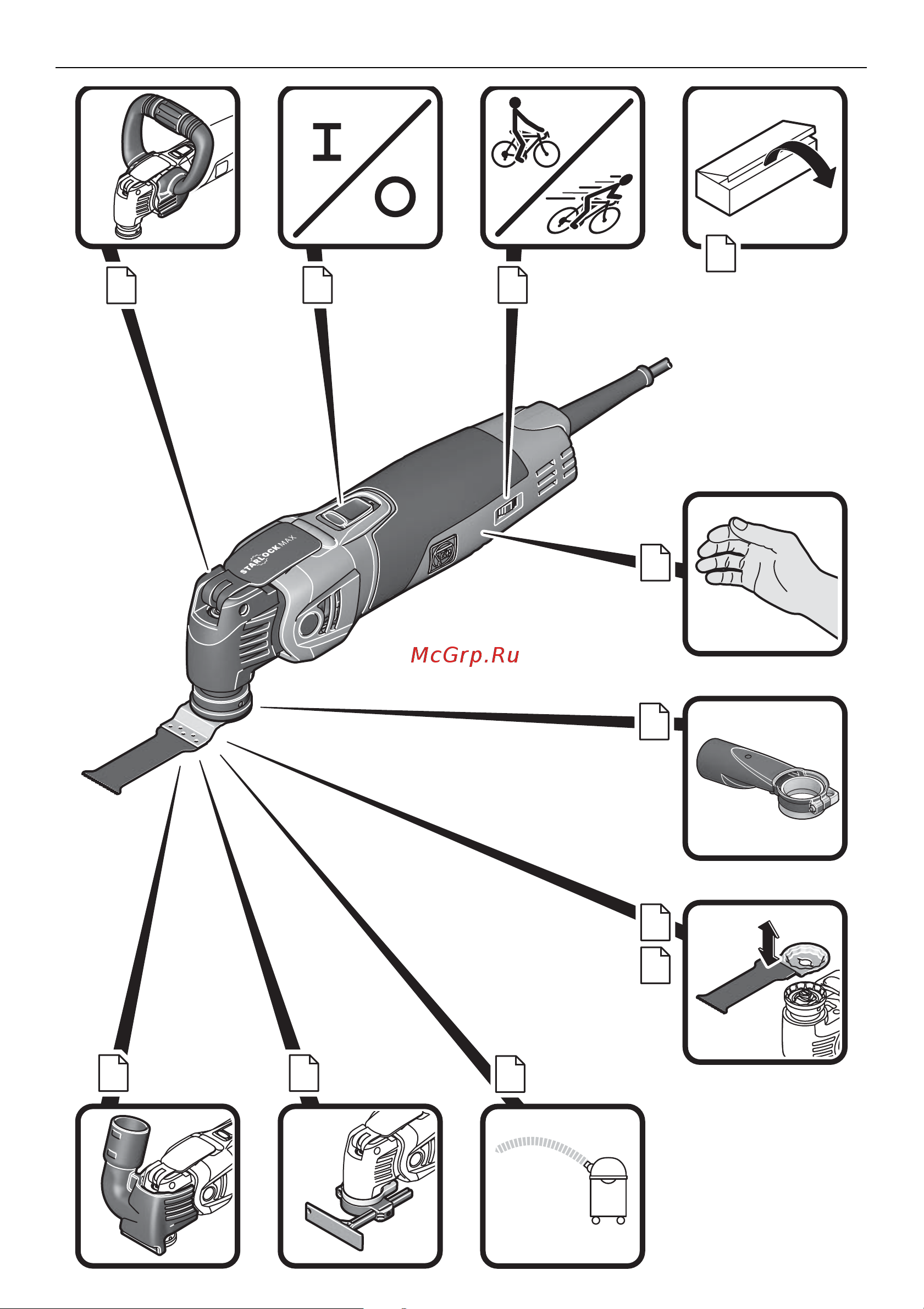 Fein MULTIMASTER MM 700 Max (72296862000) Инструкция по эксплуатации онлайн [3/154] 667417