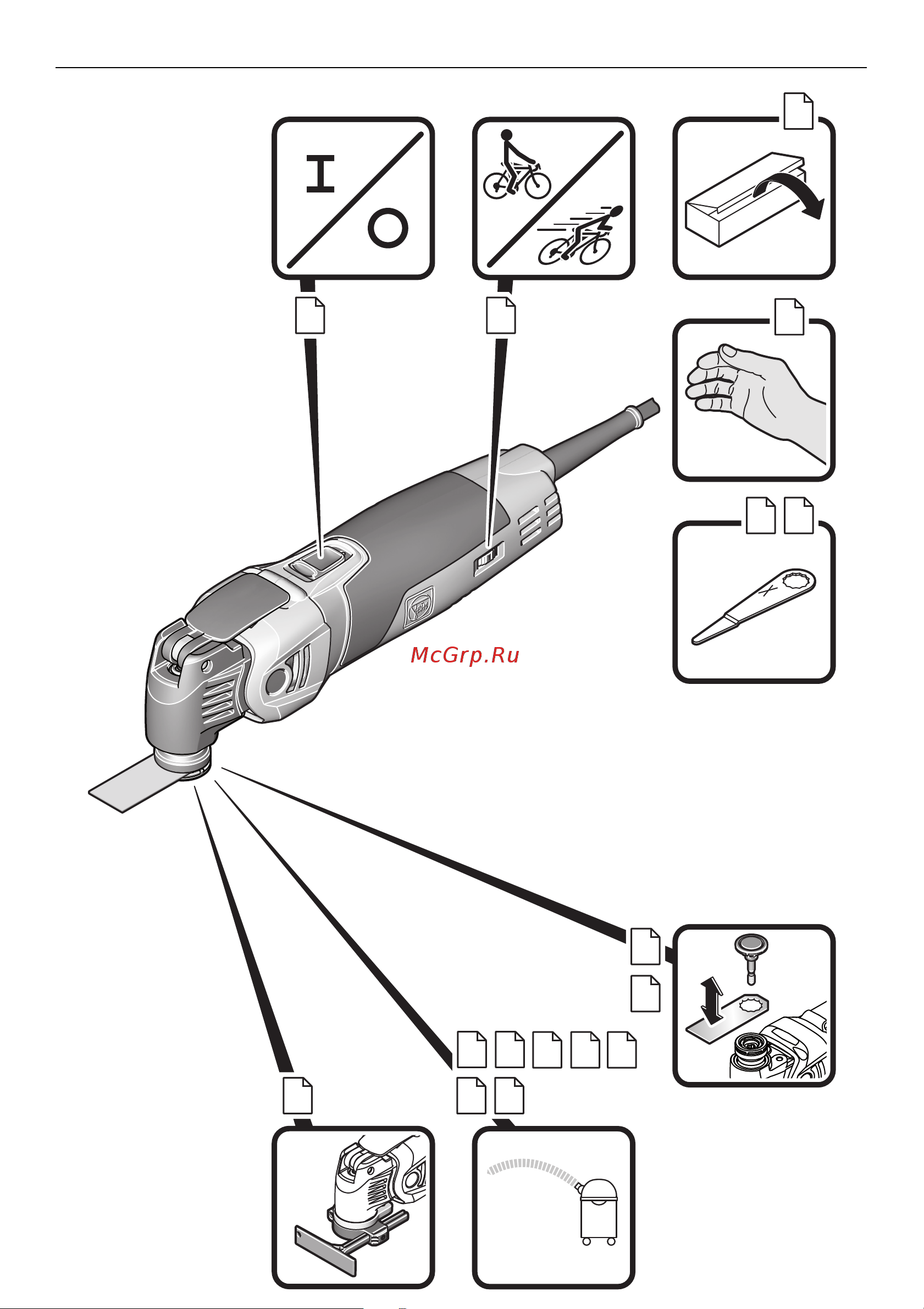 Fein MULTIMASTER MM 700 1.7 Q Basic (72297061000) Инструкция по эксплуатации онлайн [3/160] 662288