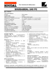 Soudal 101809 Soudaseal 240 FC Инструкция по эксплуатации