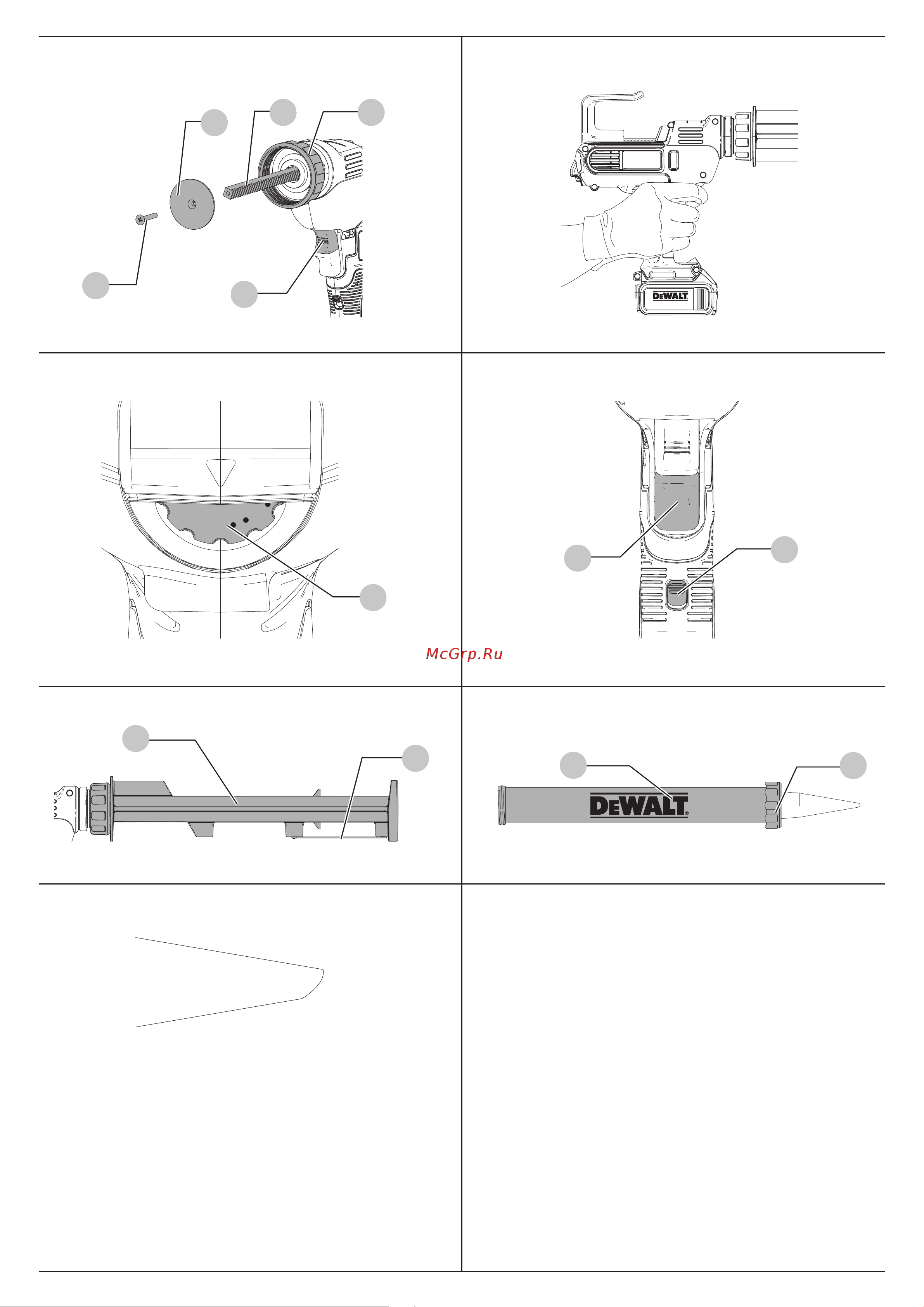 Dewalt 18.0 В XR DCE560N-XJ Инструкция по эксплуатации онлайн [3/24] 830778