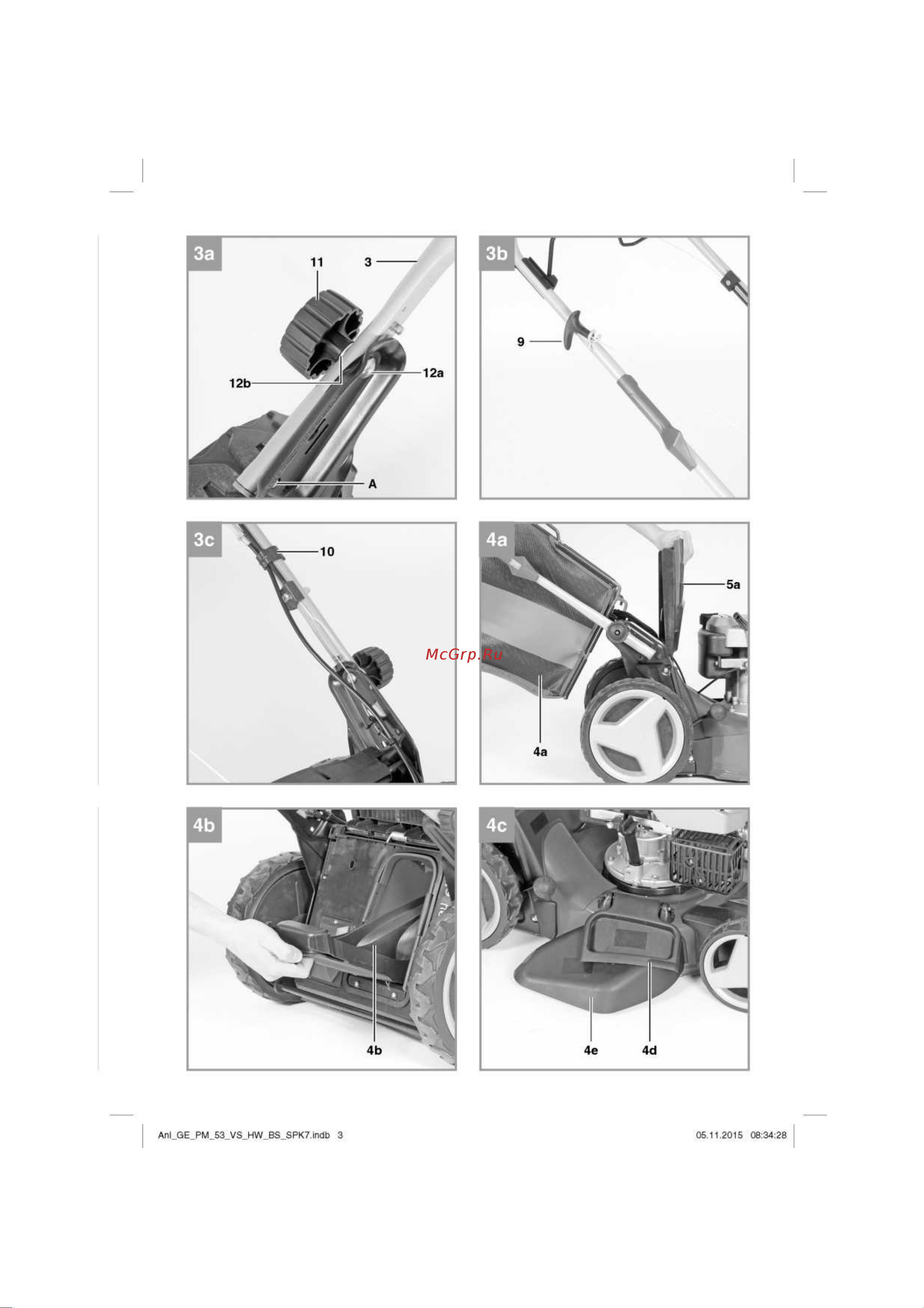 Einhell GE-PM 53 VS HW B&S Инструкция по эксплуатации онлайн [3/18] 663184