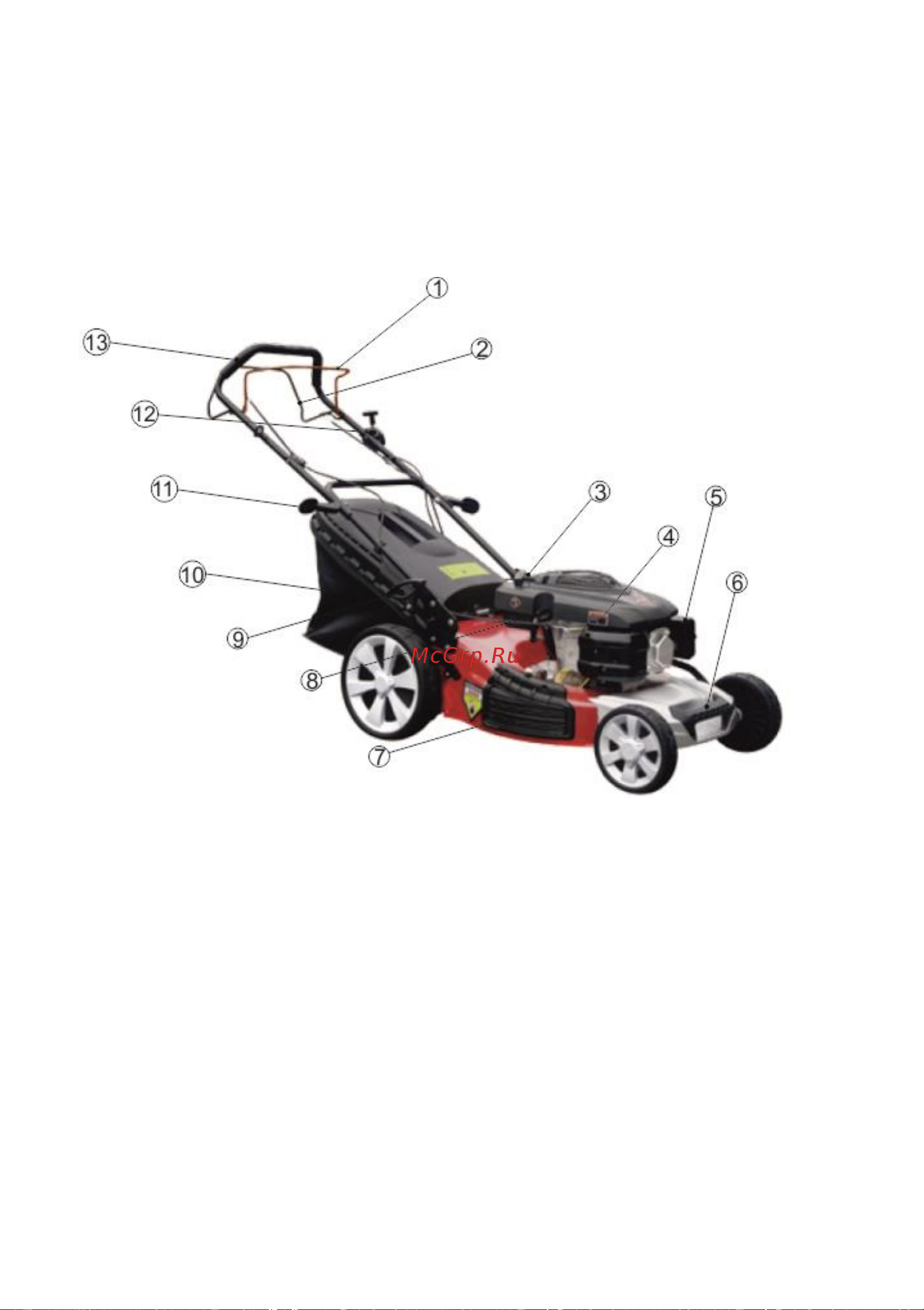 Lifan XSZ46 [12/33] Основные узлы и органы