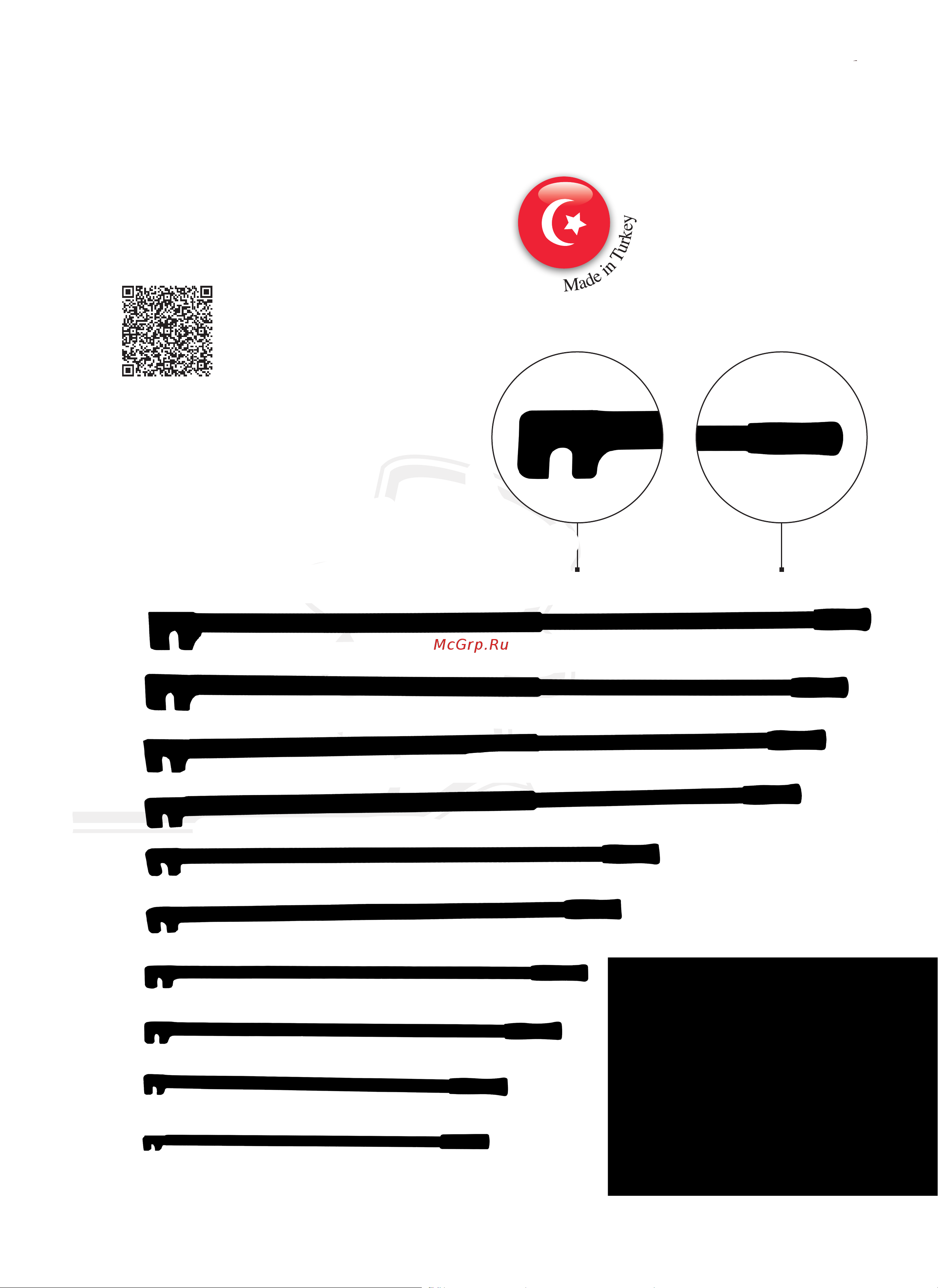 Afacan 4B [3/3] Ручной ключ для гибки арматуры afacan