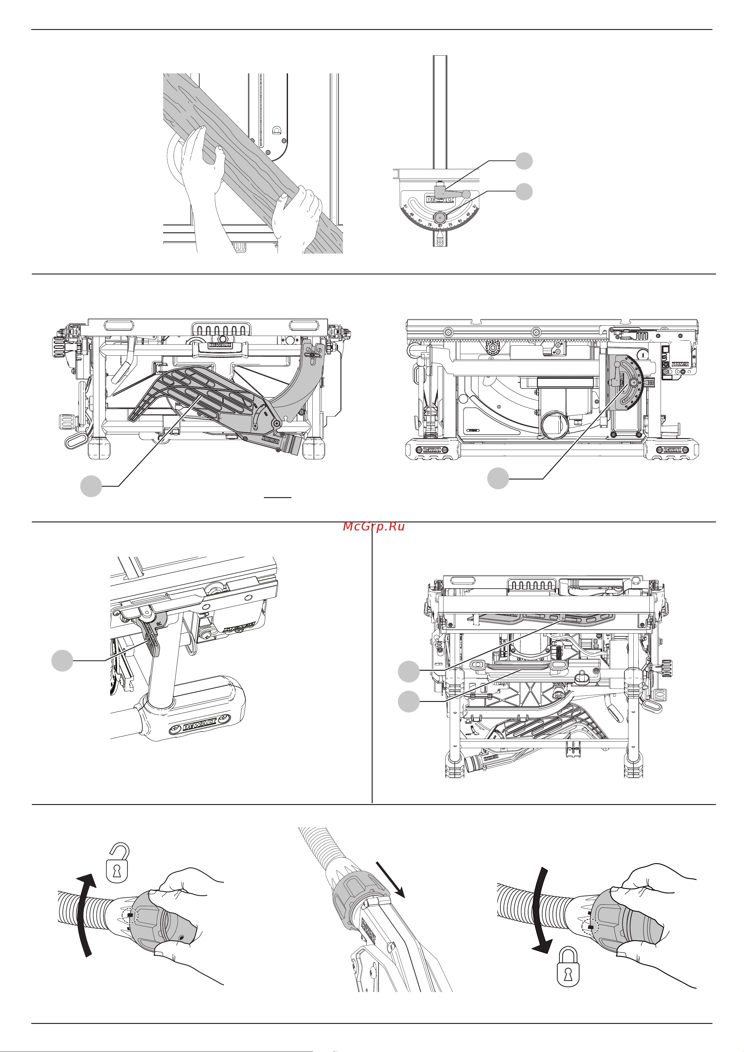 Dewalt DWE7492 Инструкция по эксплуатации онлайн [7/32] 664079