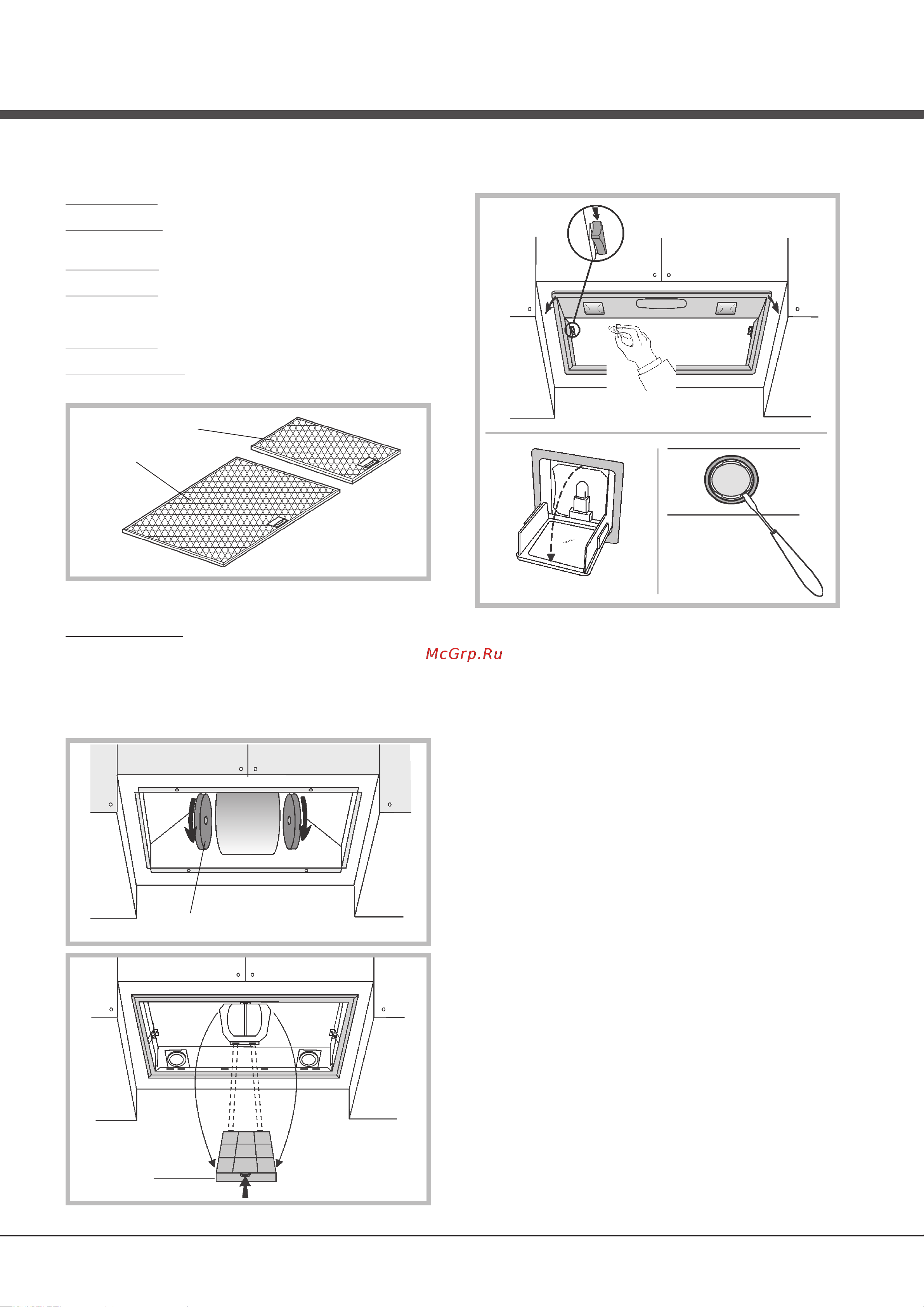BEST P 560 MET BHG56420GA [11/56] Manutenzione