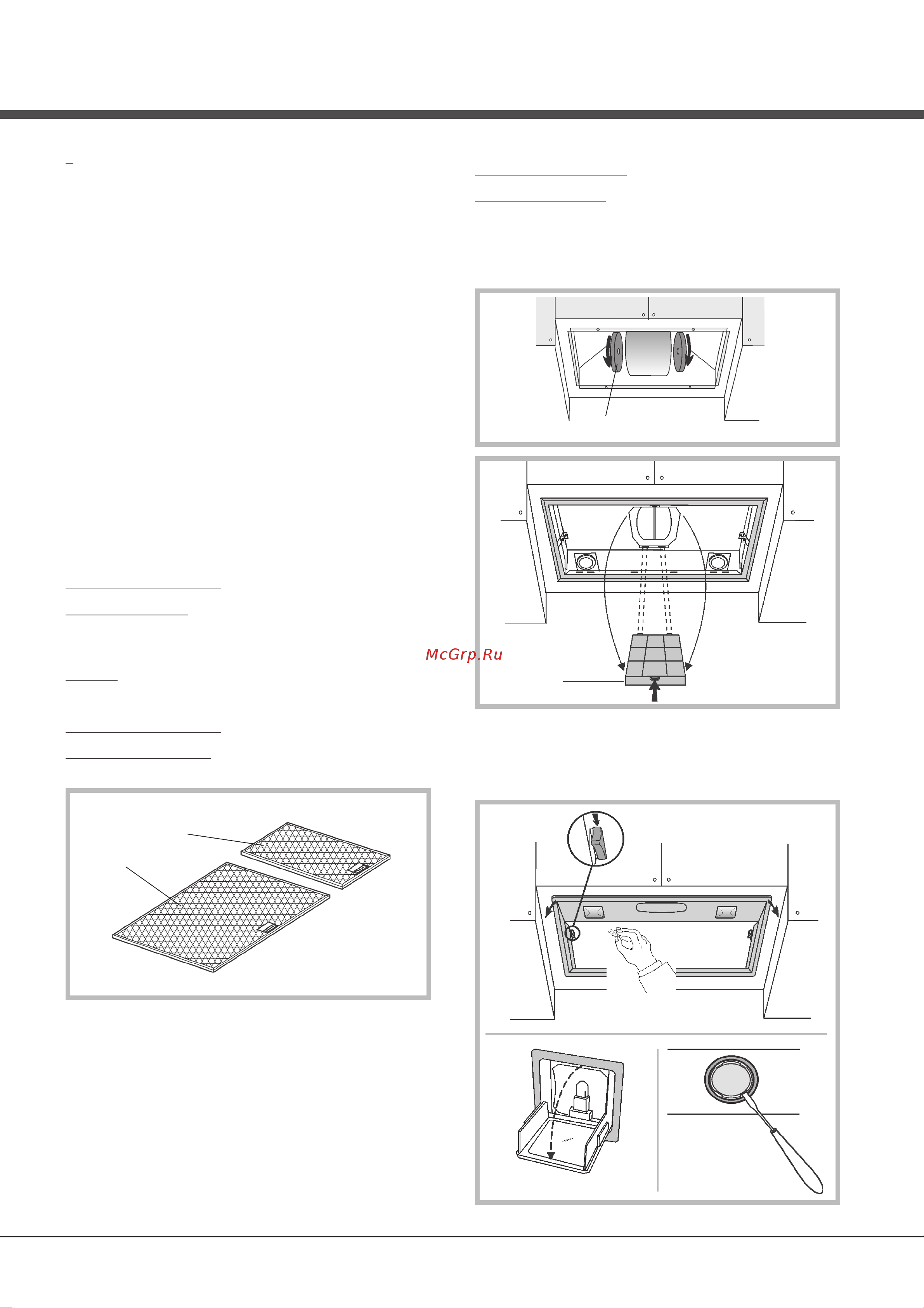 BEST LECCO XS 70 (P 750) BHG71320XA [23/56] Entretien