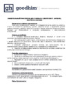 GOODHIM для газовых и электроплит, барбекю, мангалов (43292) 0.5 л Инструкция по эксплуатации