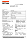 Soudal 103156 Silirub AC Силикон для остекления Инструкция по эксплуатации