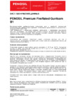 PENOSIL PREMIUM FOAM B1 огнестойкая, 750мл (A1543Z) Инструкция по эксплуатации