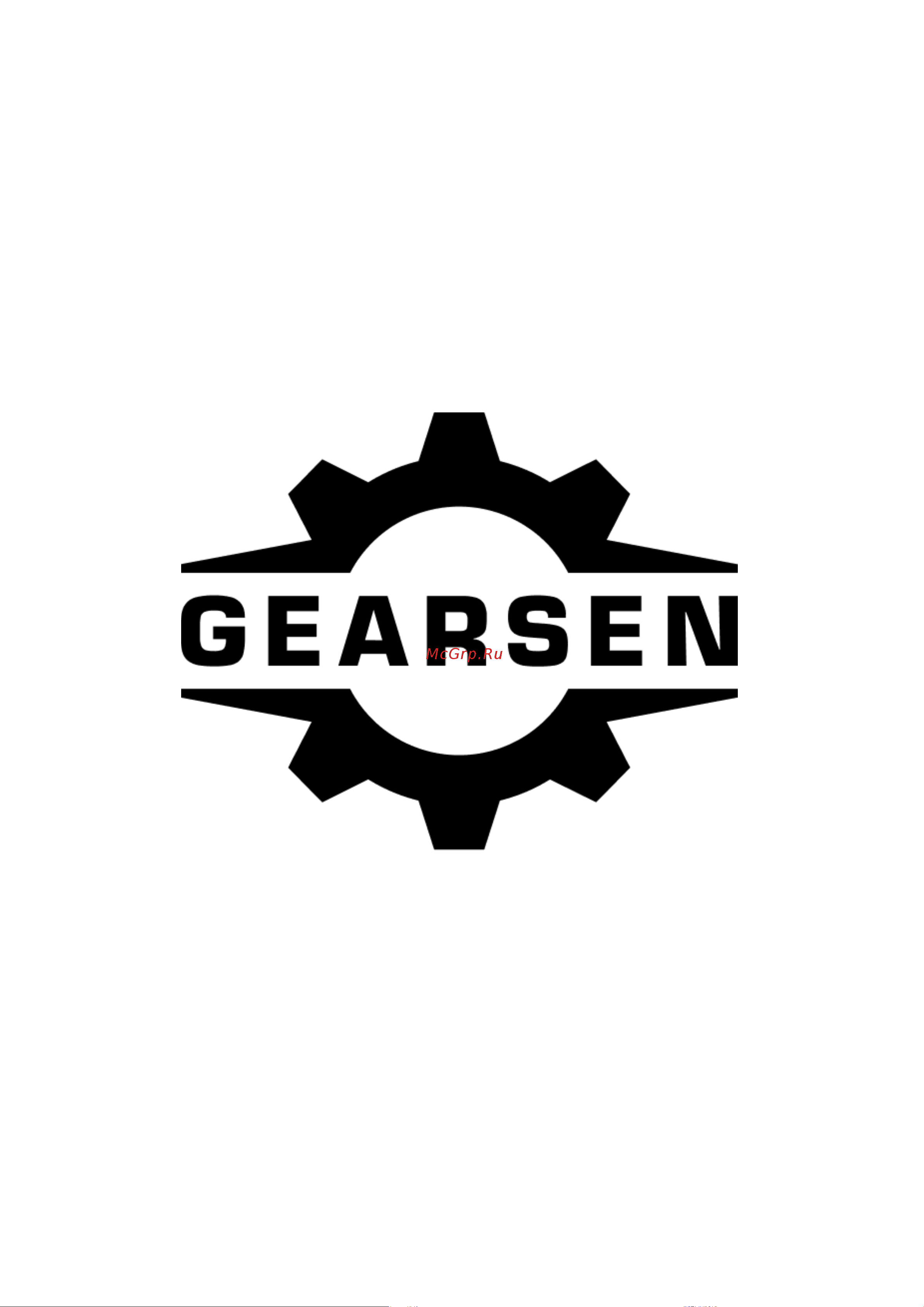 GEARSEN CD 1,0тх6м, 380В (GCD 1060) Инструкция по эксплуатации онлайн