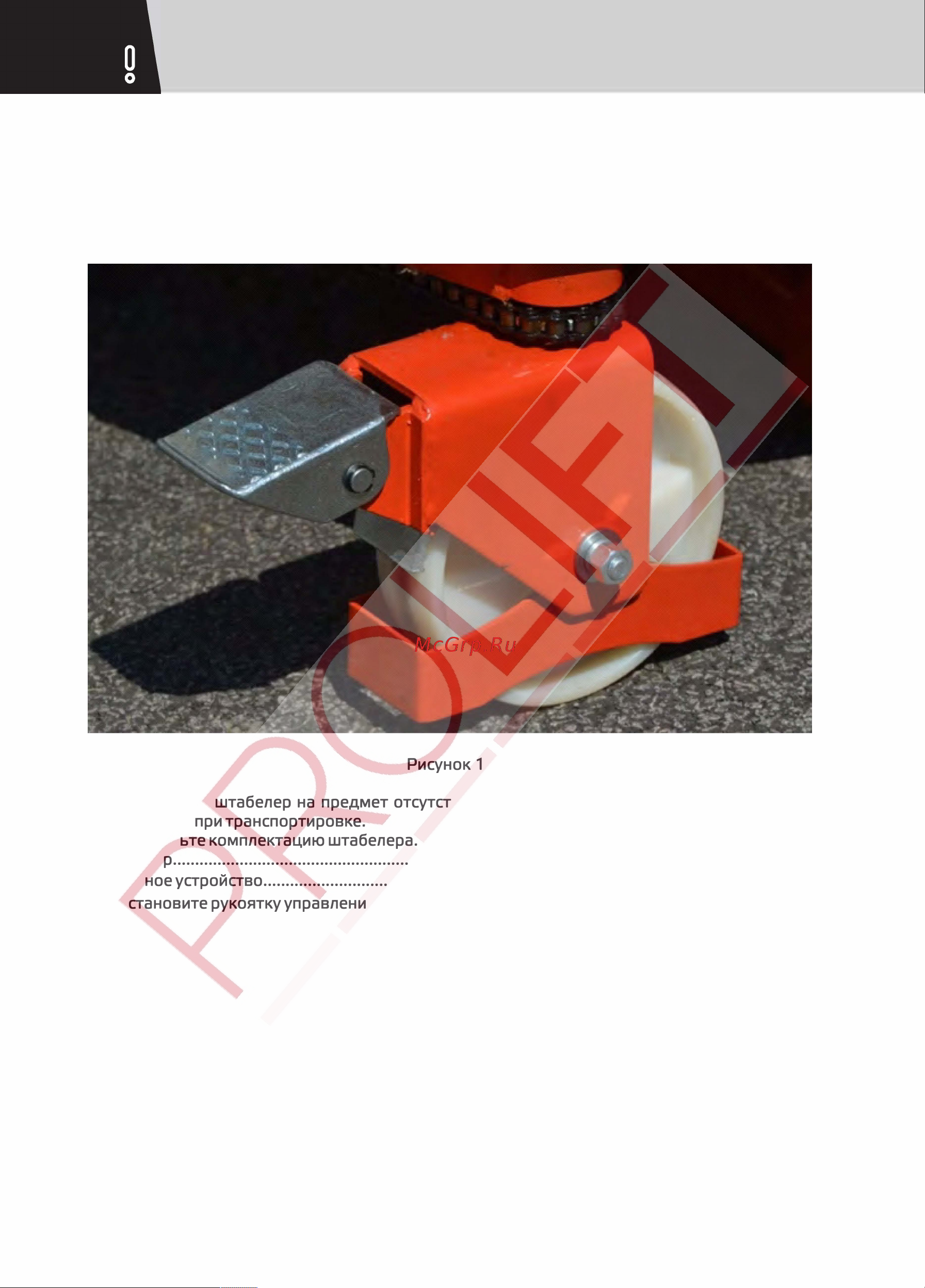 PROLIFT SPN 1025 1000кг, высота подъема 2500мм [3/20] Страница 3