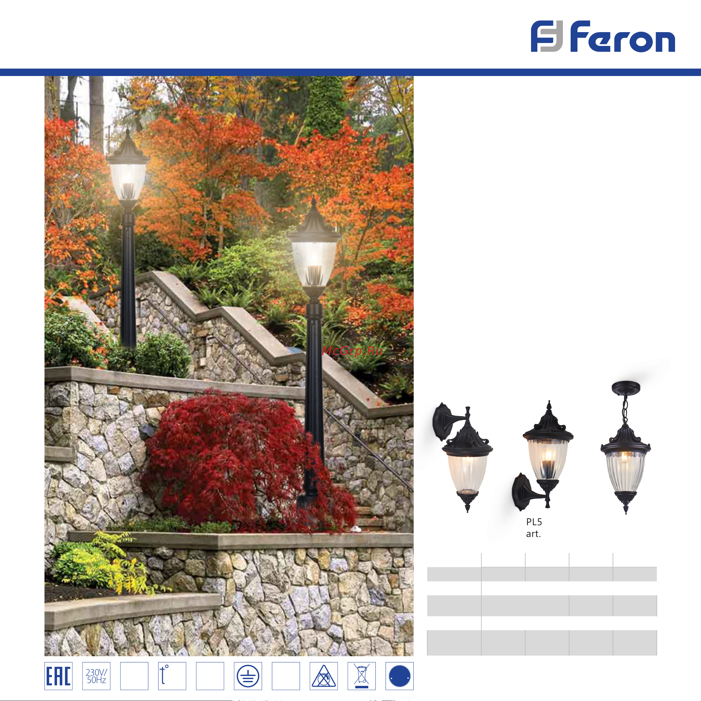 Feron PL581 41164 Инструкция по эксплуатации онлайн