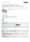PHOENIX CONTACT REL-MR- 60DC/21 (2961118) Инструкция по эксплуатации