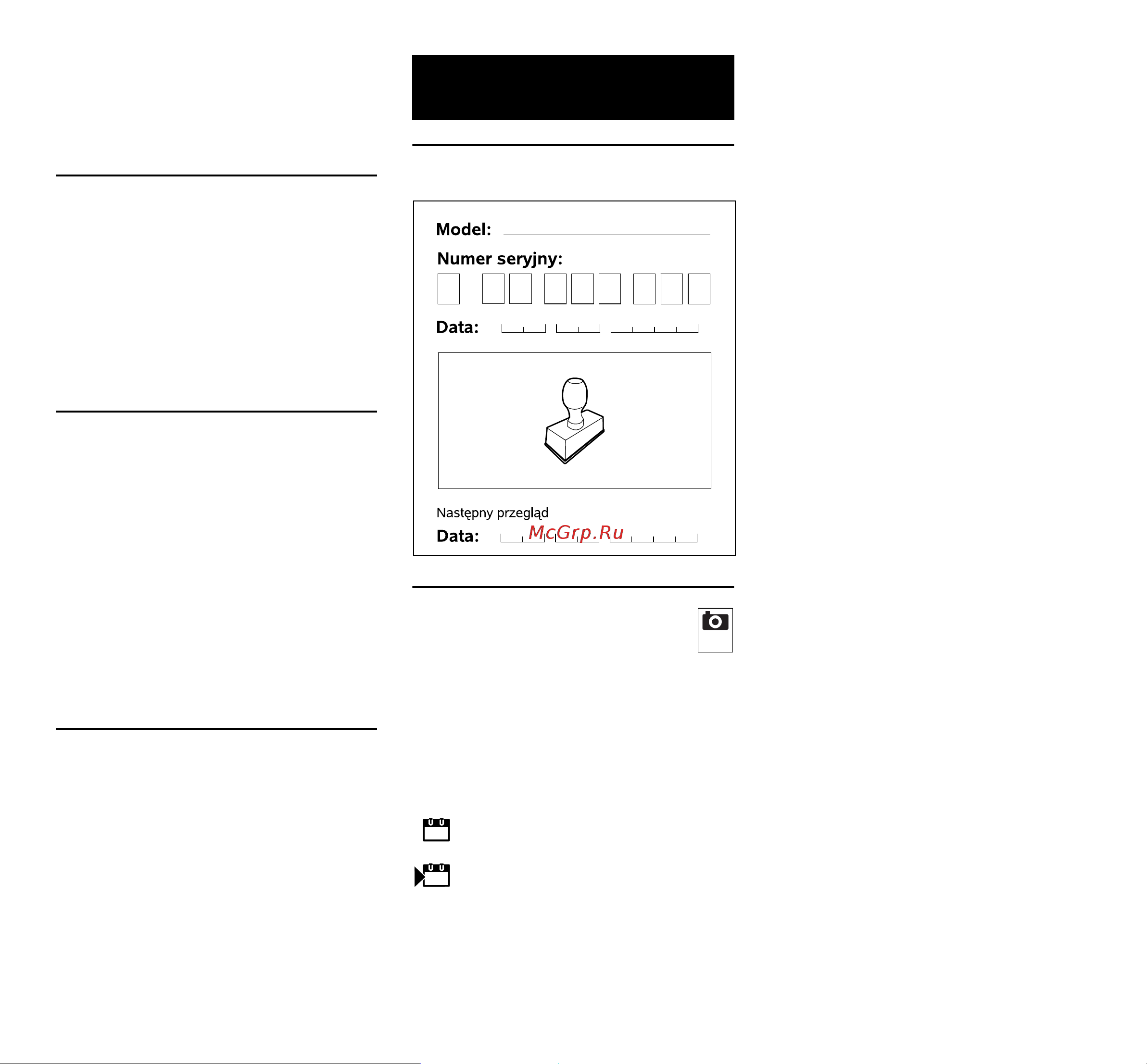 Stihl RM 253.0 T (INT1) [30/358] Plan czynności serwisowych