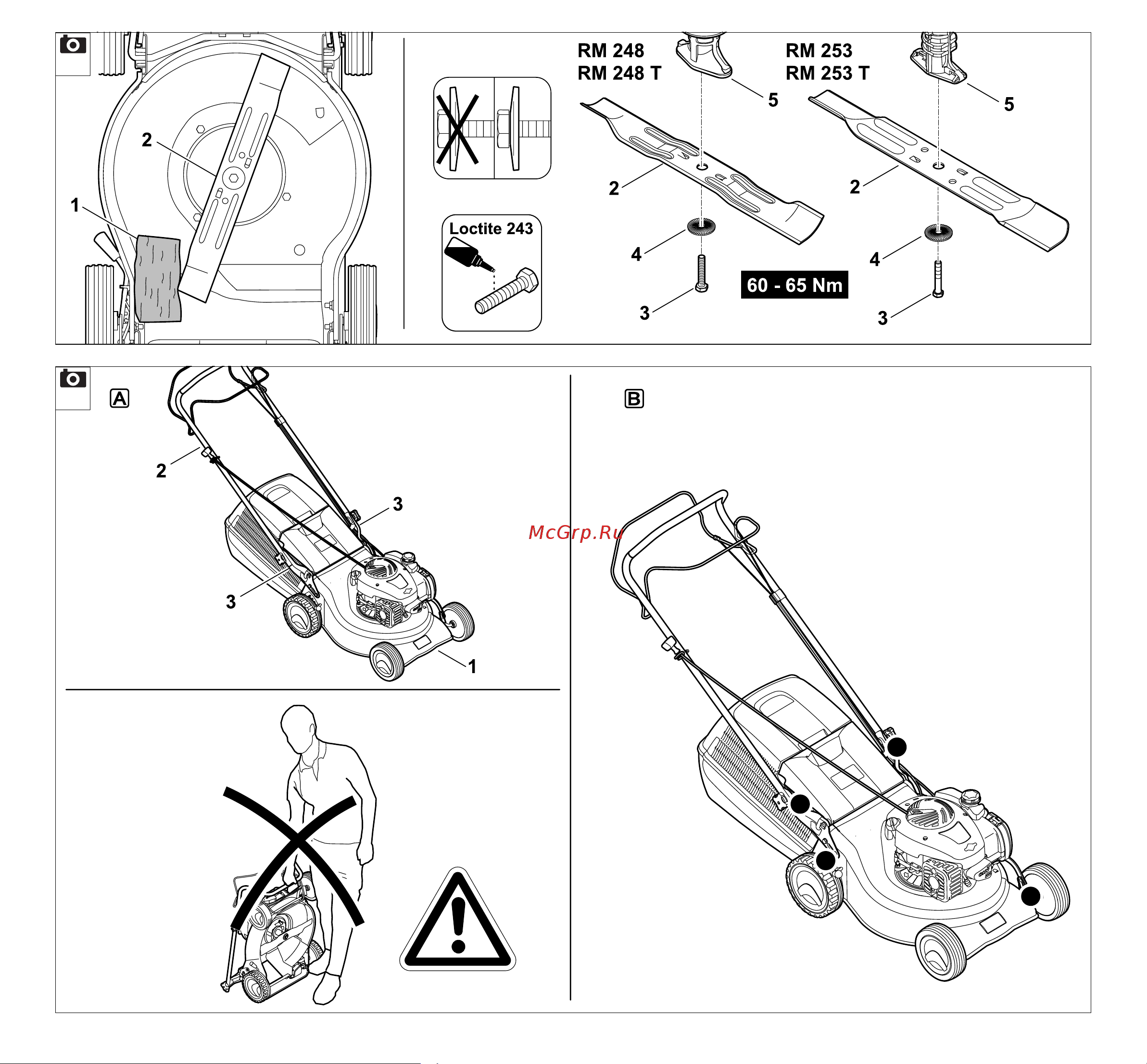 Stihl RM 253.0 T (INT1) Инструкция по эксплуатации онлайн [8/358] 665413