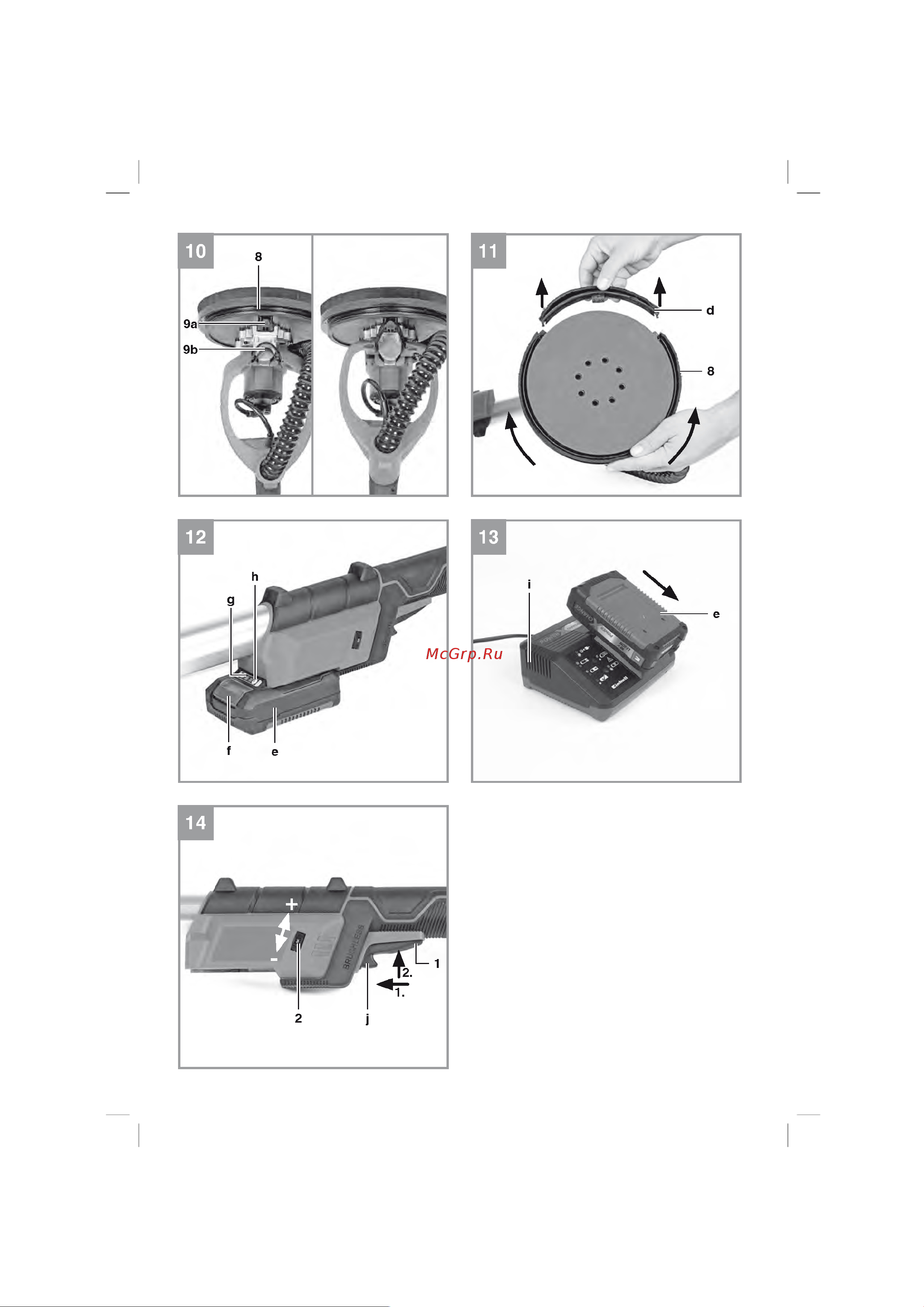 Einhell TE-DW 18/225 Li-Solo (4259990) Инструкция по эксплуатации онлайн [4/15] 665488