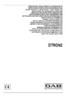 DAB DTRON2 45/90 230V/50Hz 60188290 Инструкция по эксплуатации