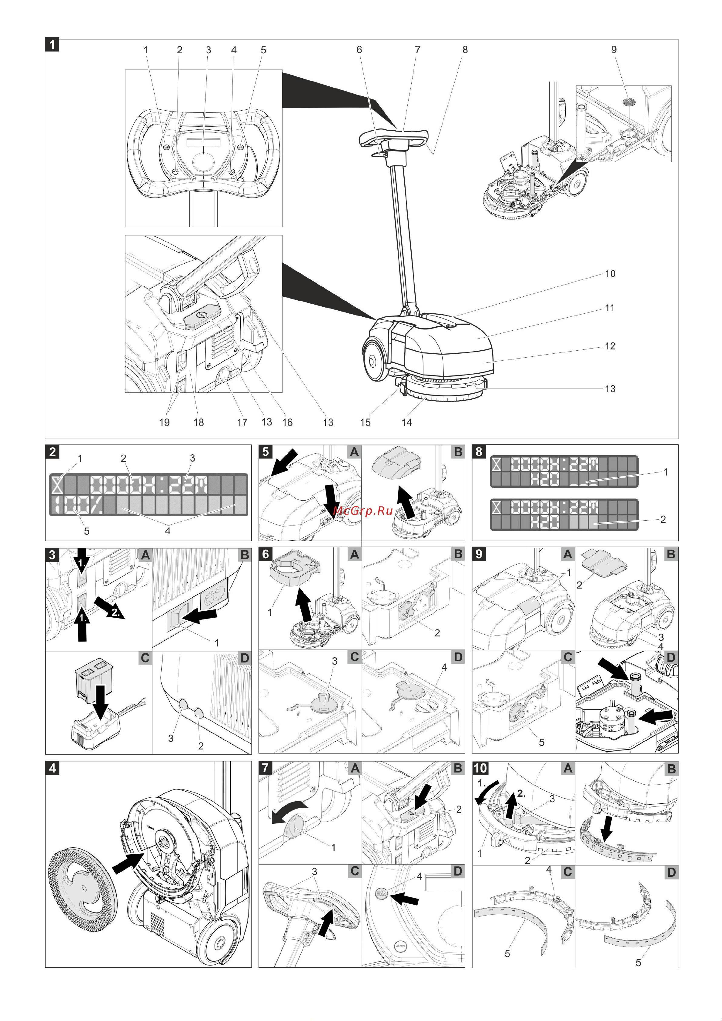 Karcher BD 30/4 C Bp Pack (17832300) Инструкция по эксплуатации онлайн [2/120] 665855