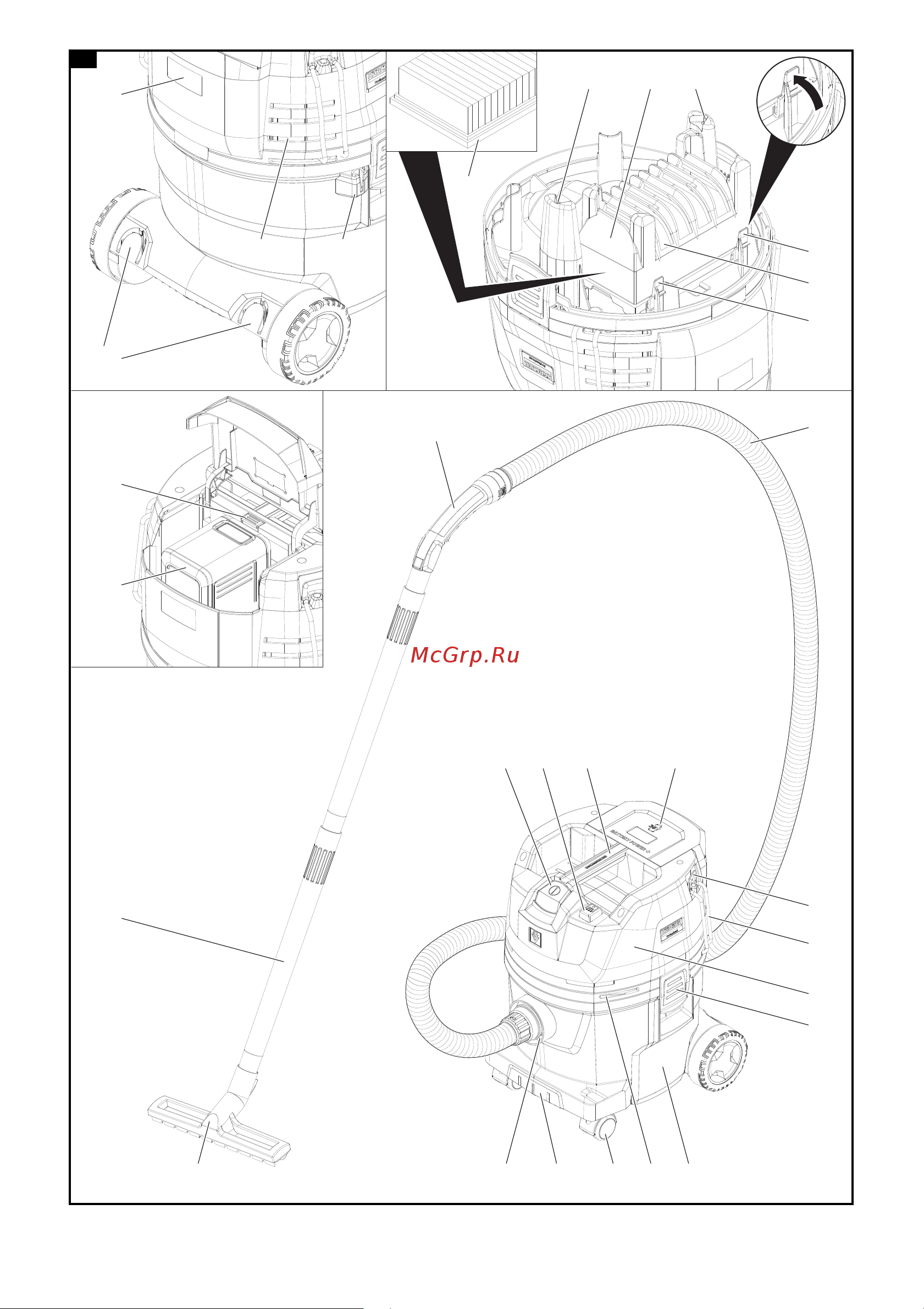 Karcher NT 22/1 Ap Bp Pack (15281200) Инструкция по эксплуатации онлайн [2/132] 665856