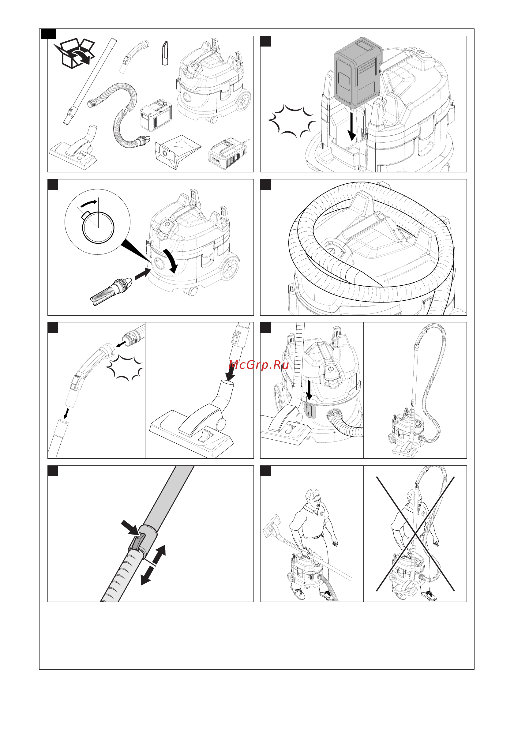 Karcher T 9/1 Bp Pack EU (15281210) Инструкция по эксплуатации онлайн [3/96] 665859