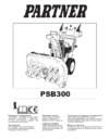 Partner PSB 300 (снегоотбрасыватель) Инструкция по эксплуатации