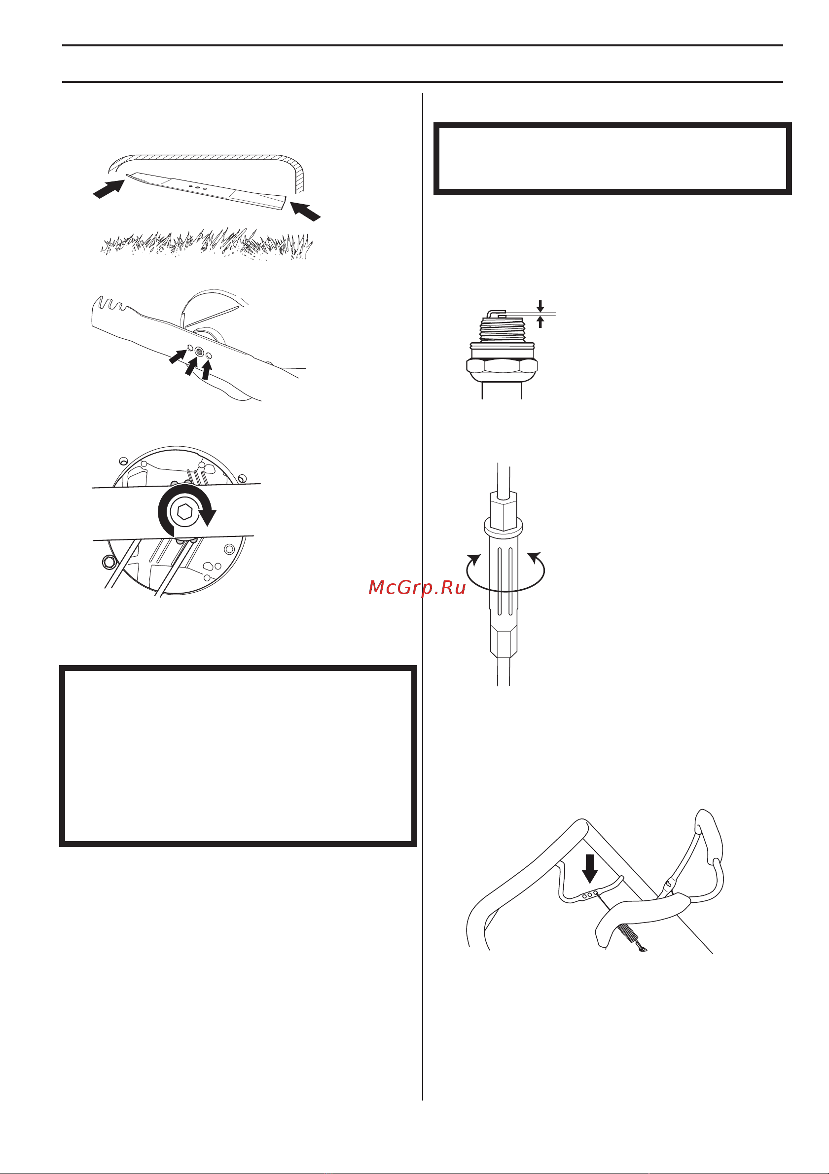 McCulloch M51-150WRPX 9673037-01 [77/420] Adjusting the clutch wire
