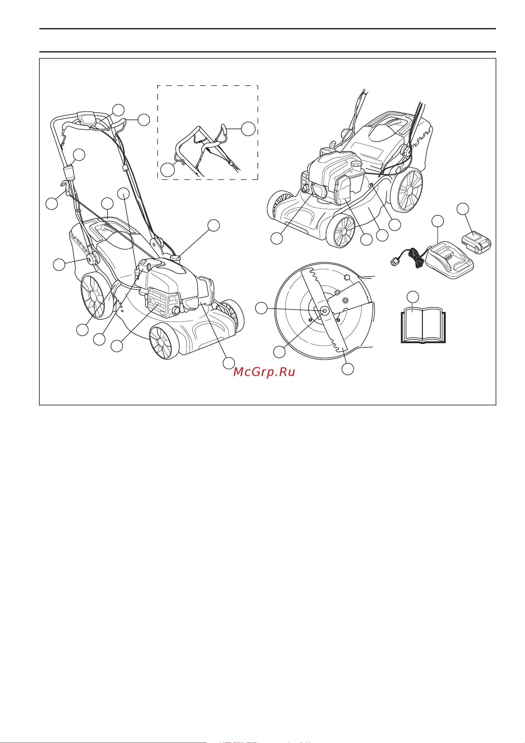 McCulloch M46-160AWREX 9676218-01 [349/412] Partile componente