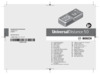 Bosch UniversalDistance 50 (0603672800) Инструкция по эксплуатации
