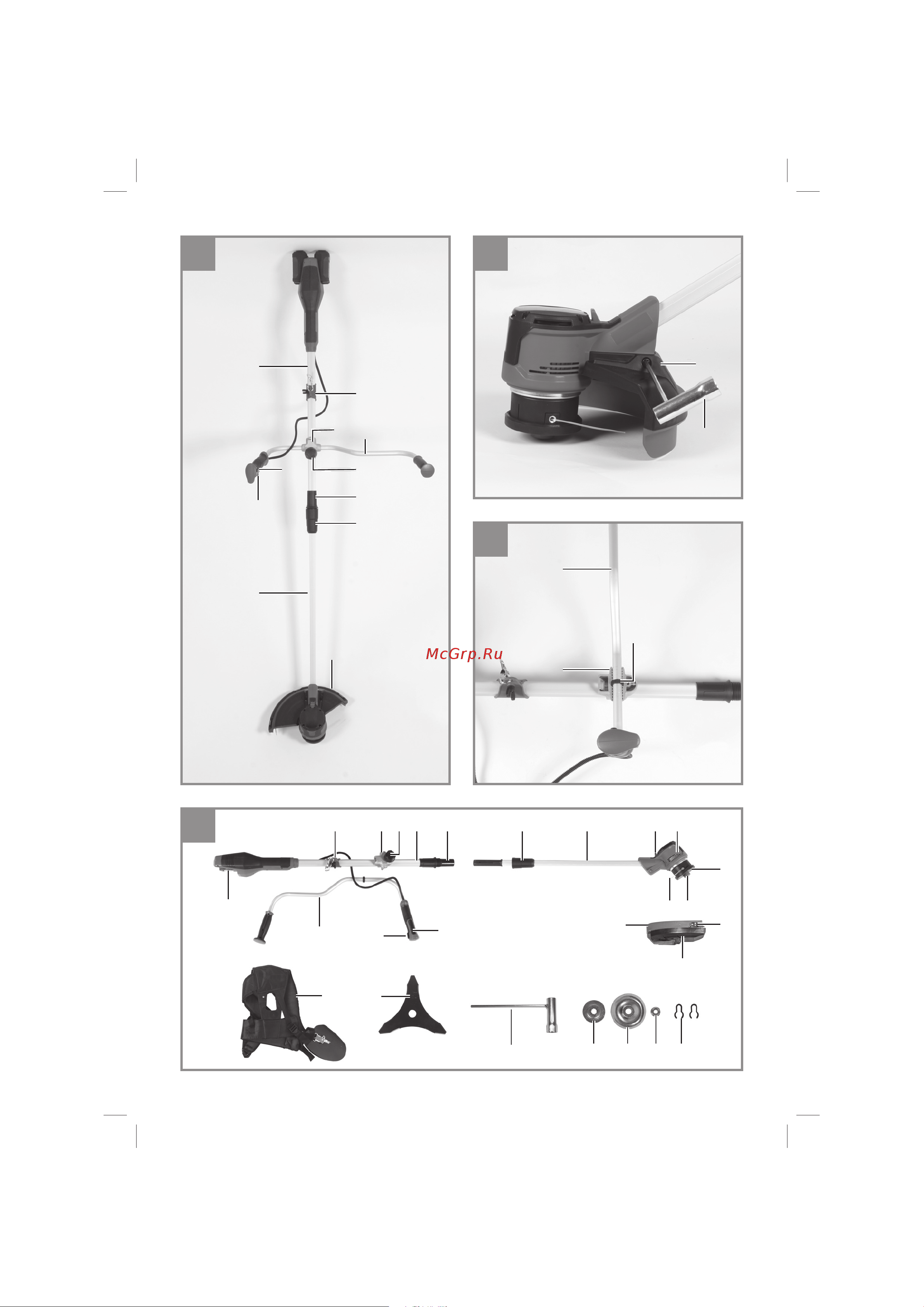 Einhell Триммер PXC AGILLO Kit 3411323 Инструкция по эксплуатации онлайн [2/18] 864663