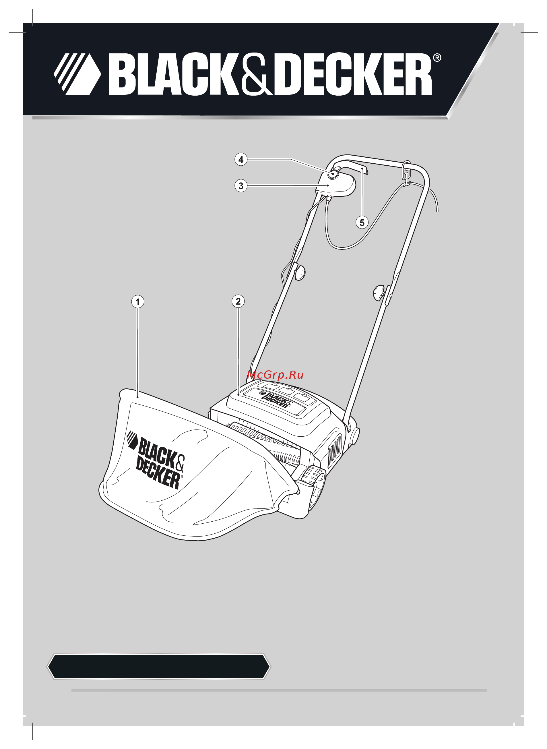 BLACK & DECKER Аэратор GD300 +Сумка BDST73821-RU Инструкция по эксплуатации онлайн