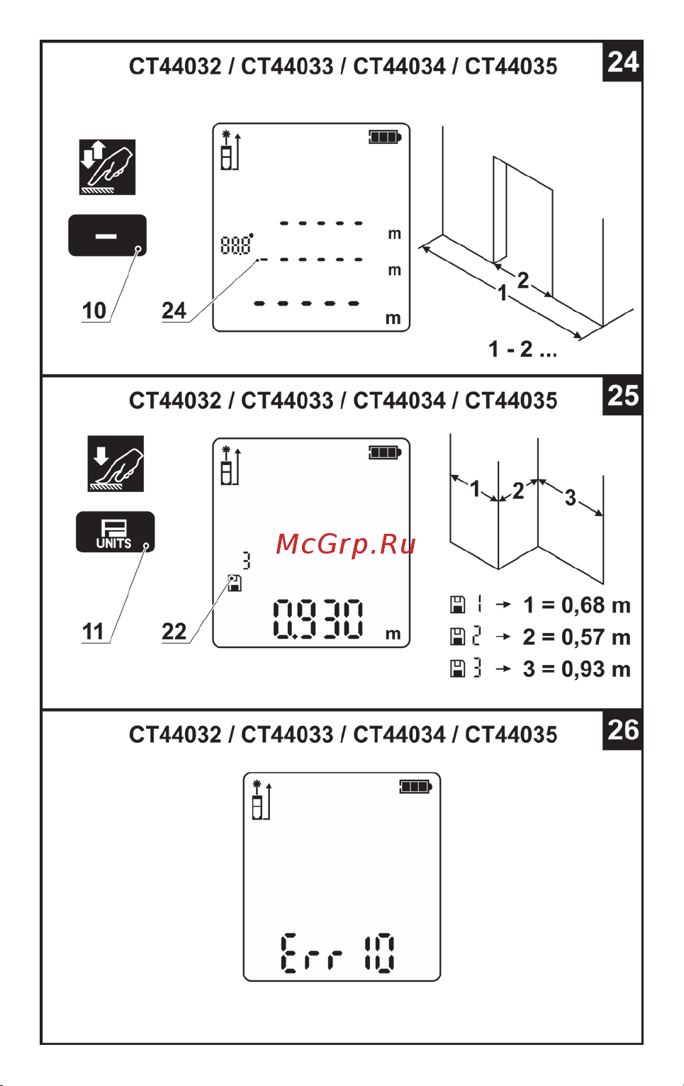 Crown CT44029 Инструкция по эксплуатации онлайн [12/27] 667043