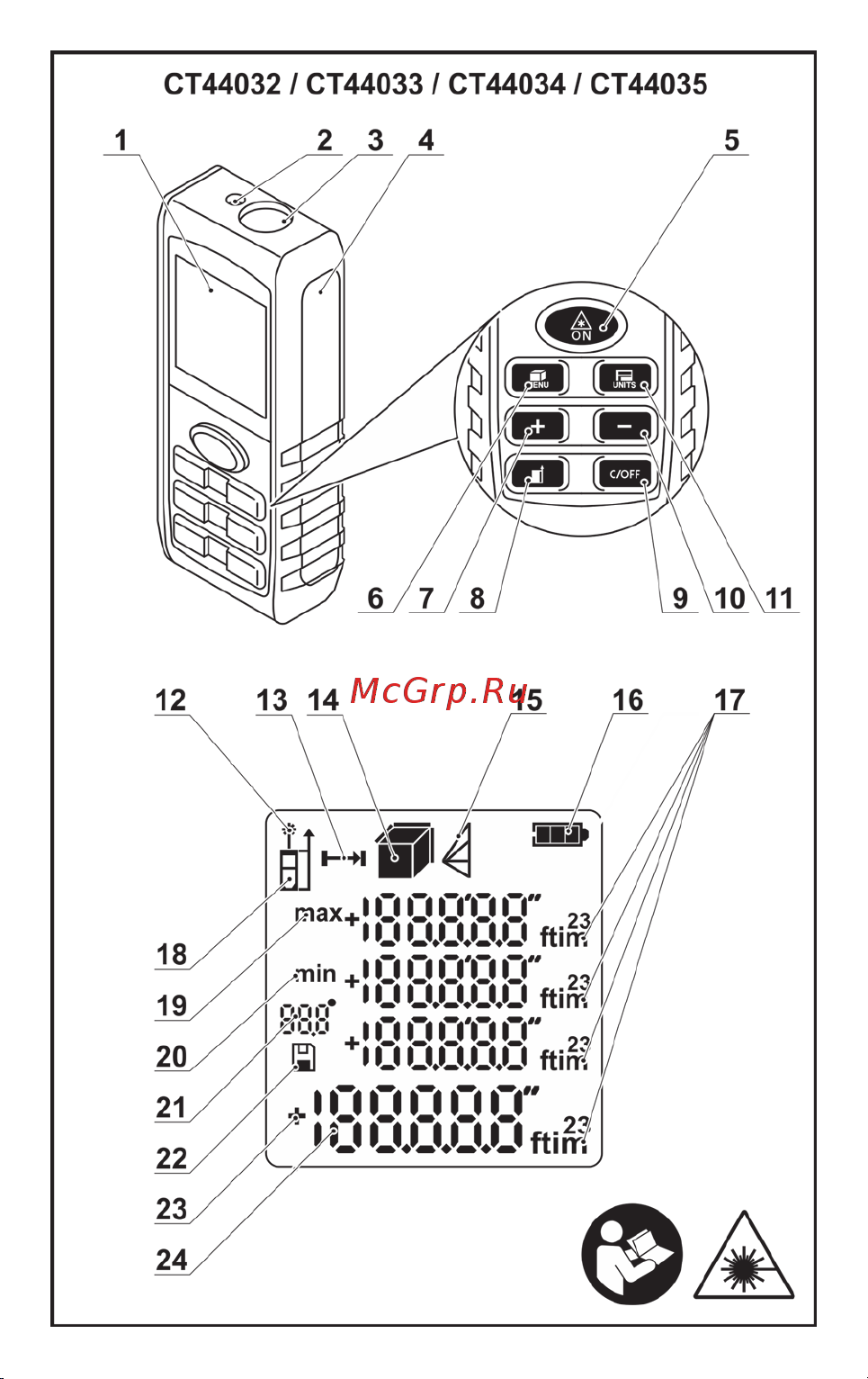 Crown CT44031 Инструкция по эксплуатации онлайн [3/27] 667044
