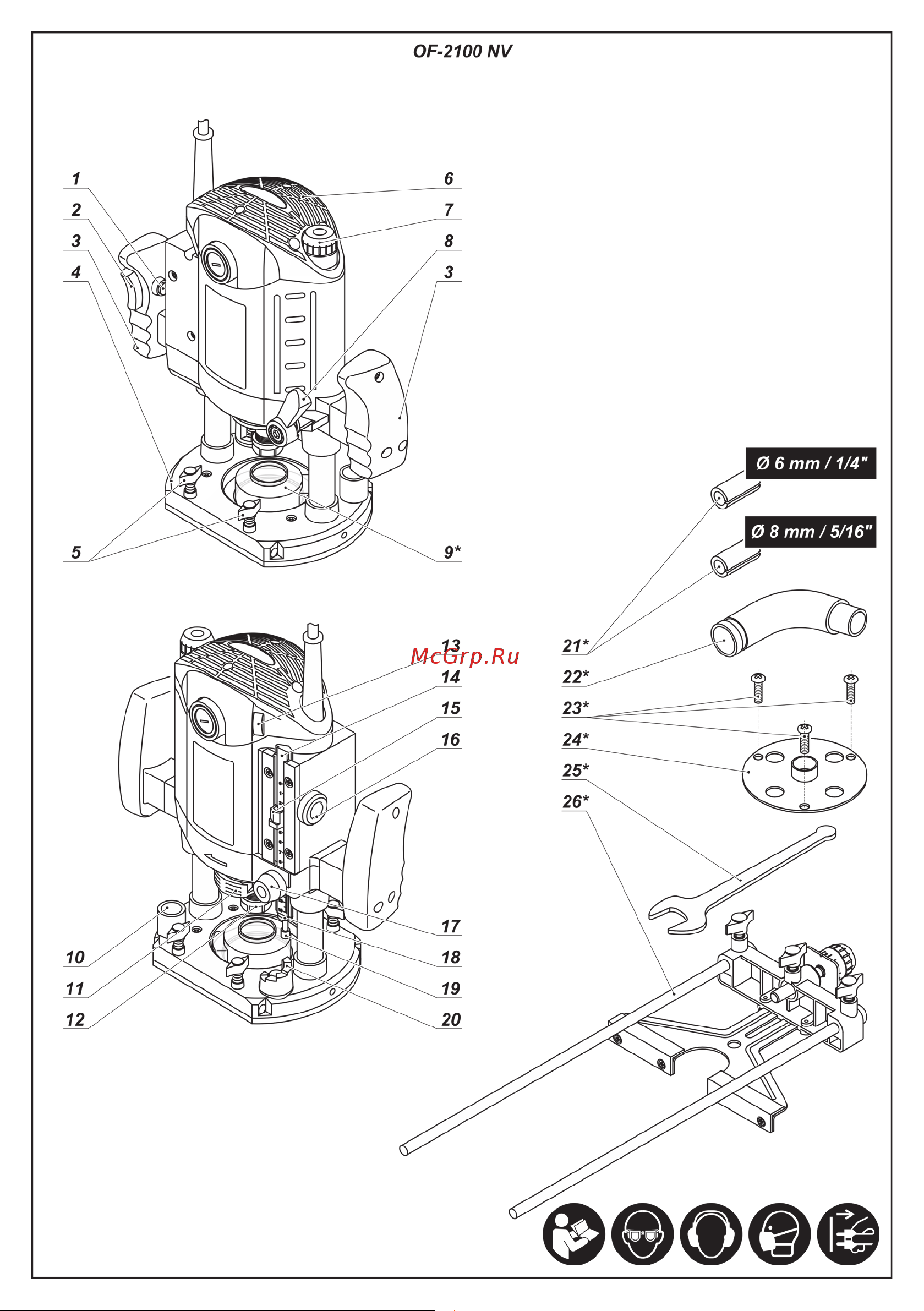 DWT OF-1400 V Инструкция по эксплуатации онлайн [7/160] 667397