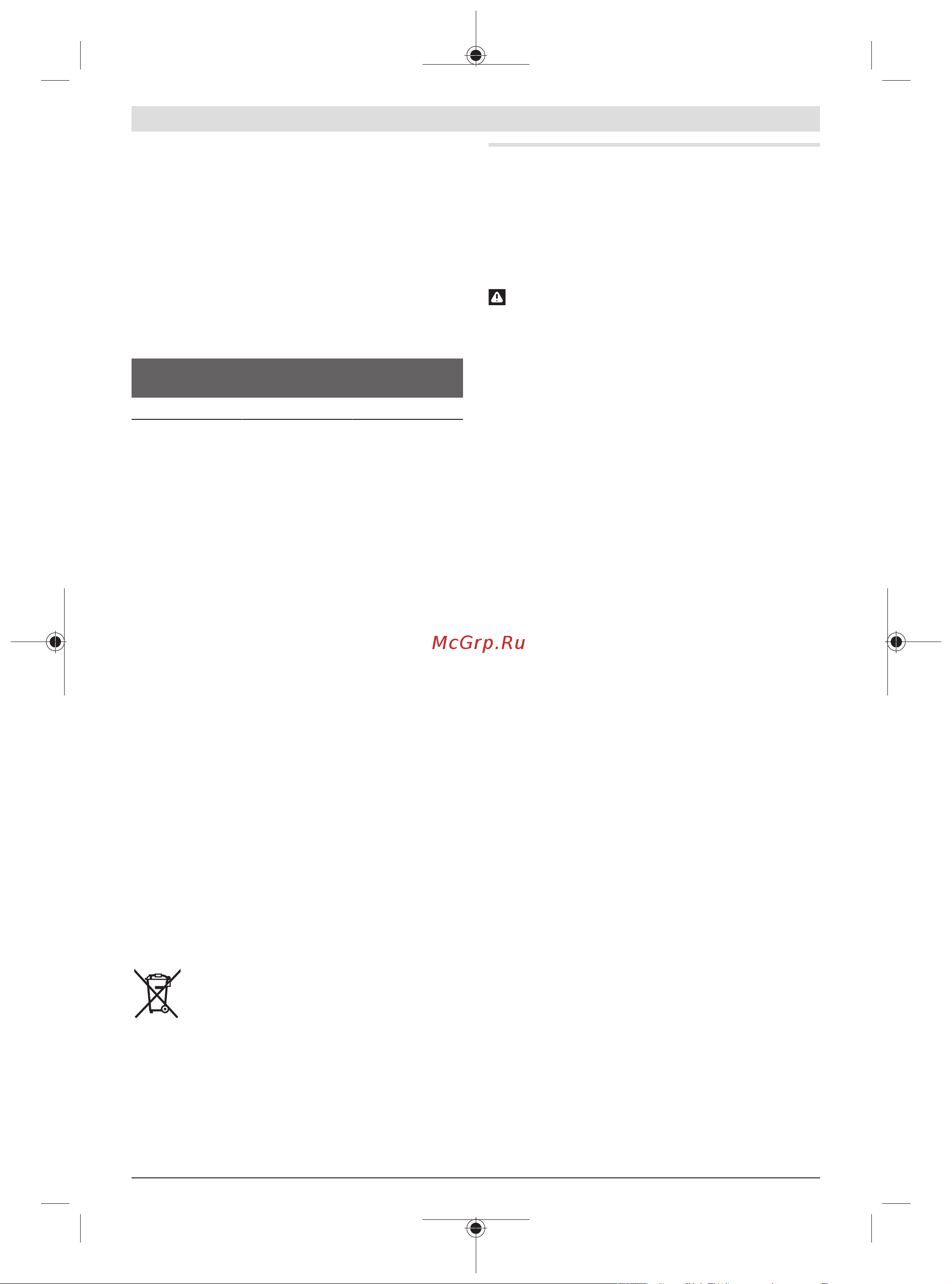 Bosch AdvancedTableCut 52 (0603B12001) [279/305] Atbrīvošanās no nolietotajiem izstrādājumiem