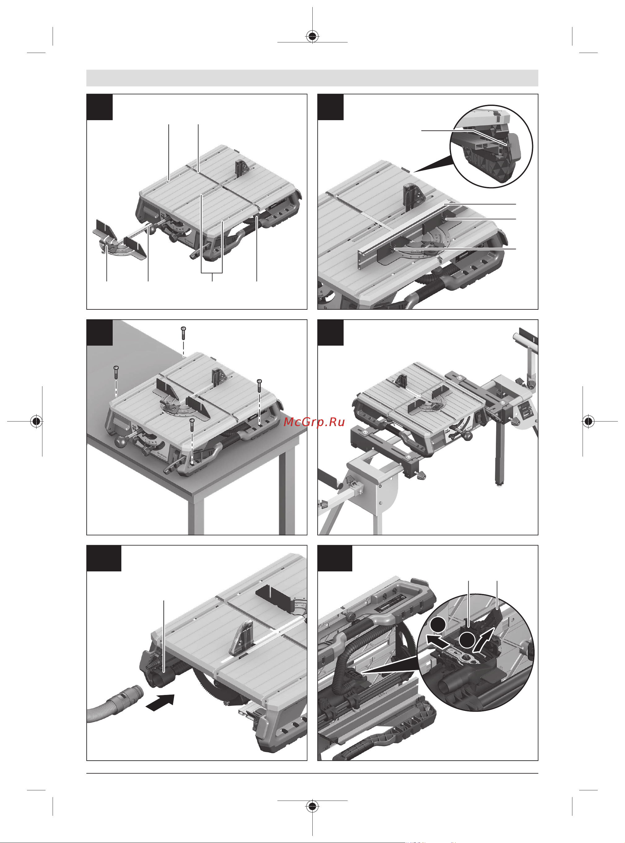 Bosch AdvancedTableCut 52 (0603B12001) Инструкция по эксплуатации онлайн [5/305] 667457