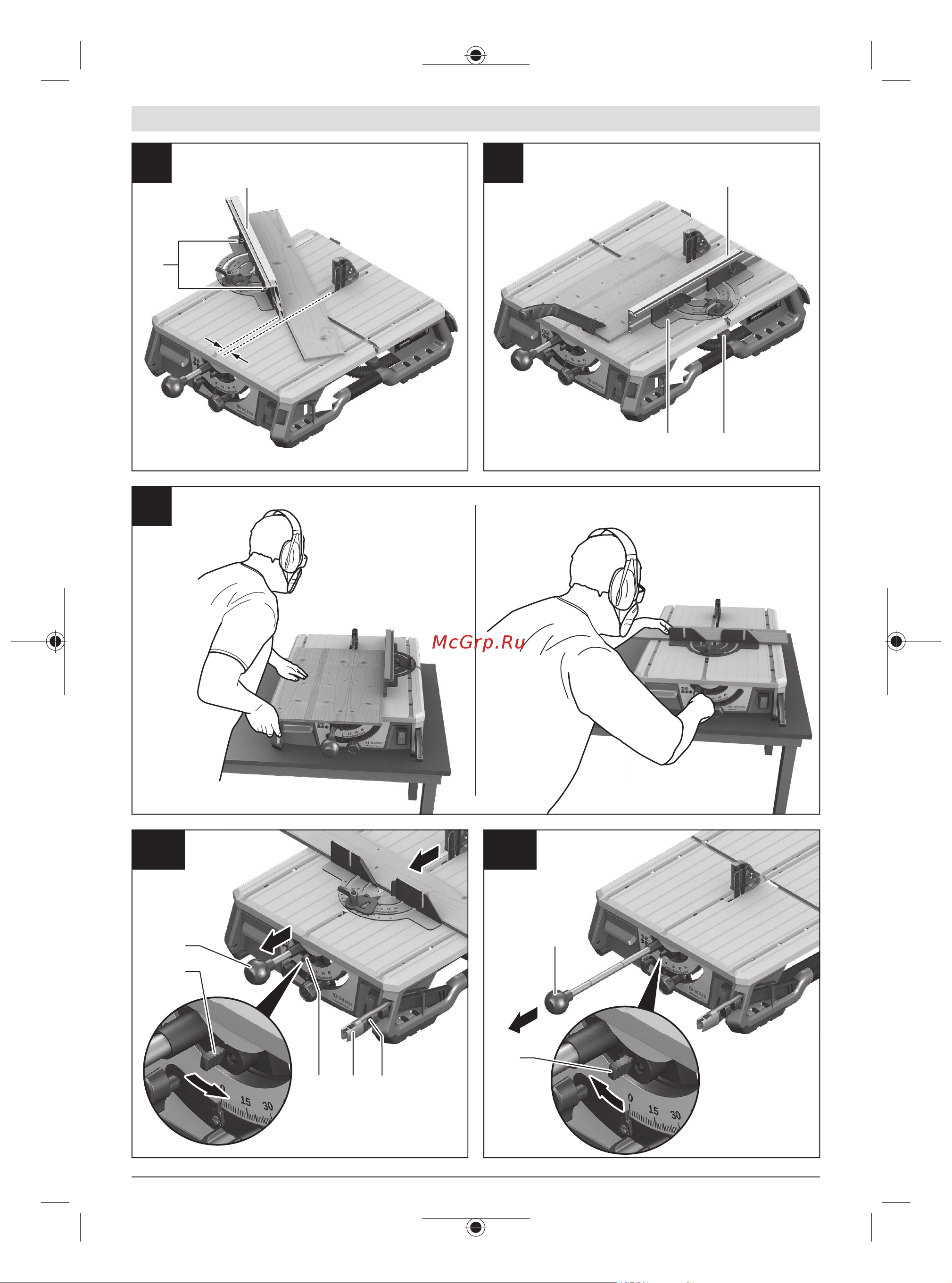 Bosch AdvancedTableCut 52 (0603B12001) Инструкция по эксплуатации онлайн [7/305] 667457