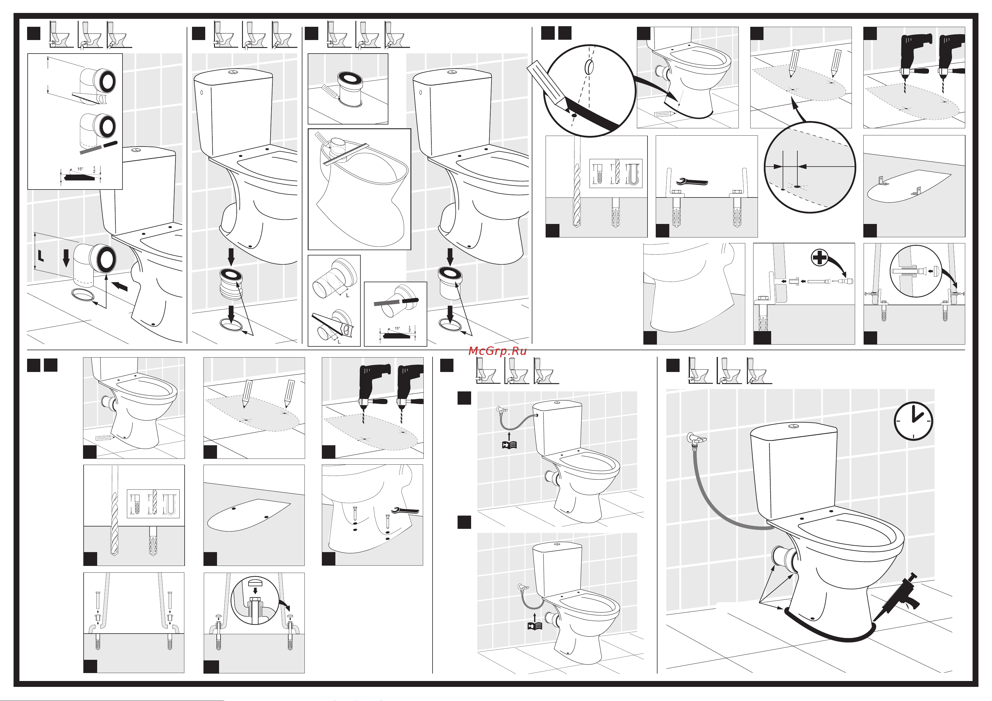 CERSANIT COLOUR Clean On 011 3/5 DPL EO (S-KO-COL011-3/5-COn-DL-w) Инструкция по эксплуатации онлайн [2/2] 667466