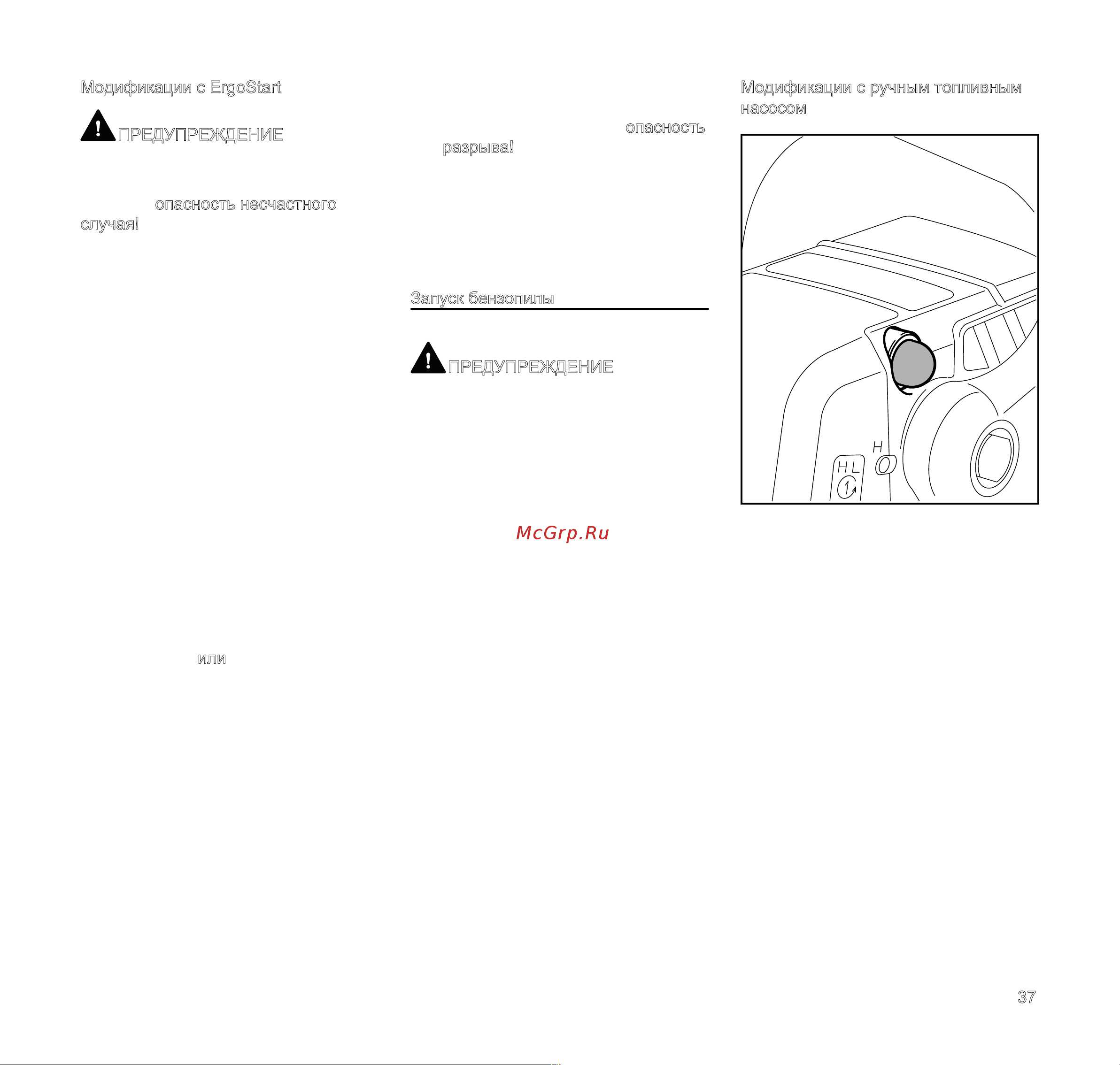 Stihl MS 210 16'' (11232000869) Инструкция по эксплуатации онлайн [38/59] 667701