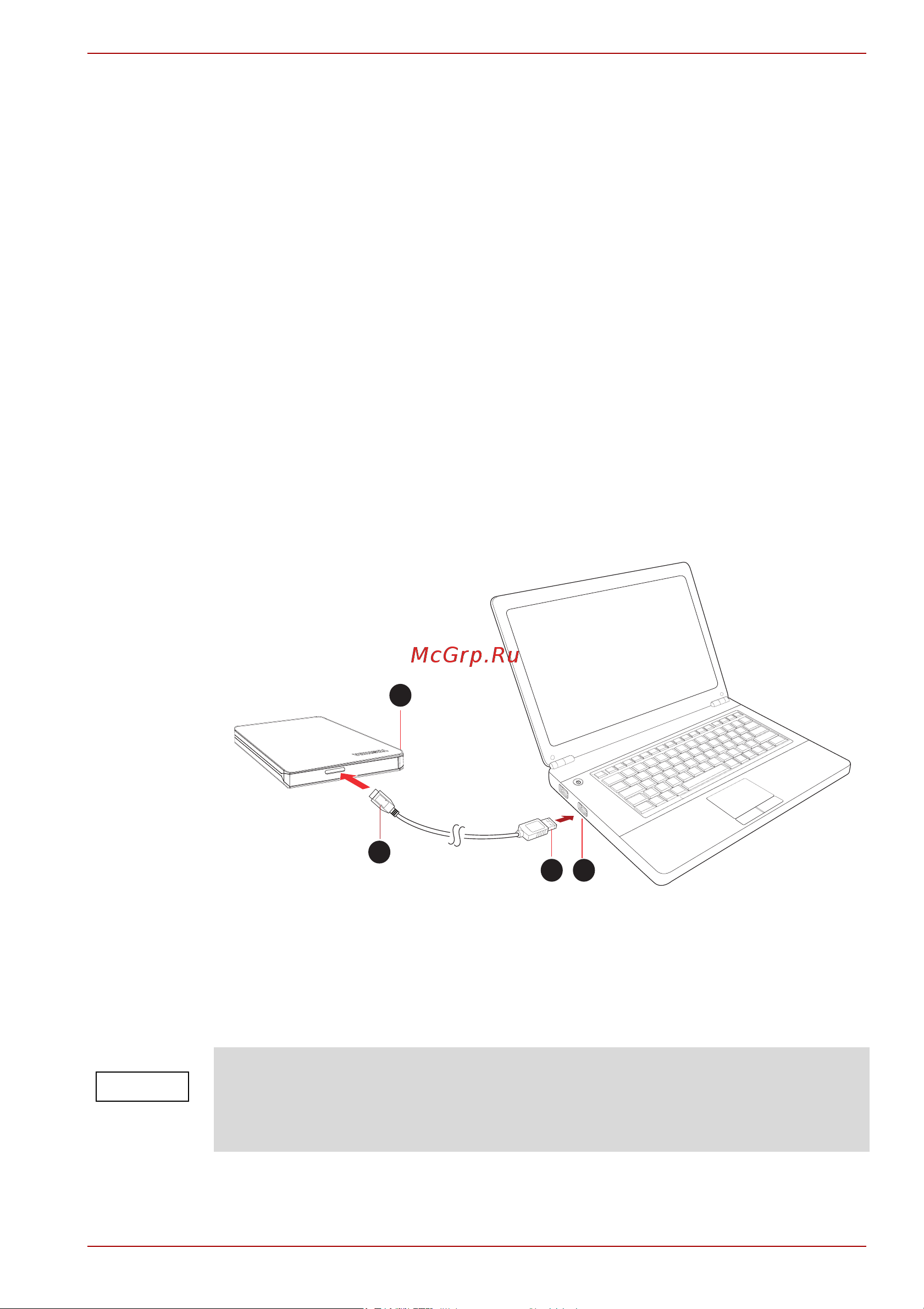Toshiba Canvio Slim HDTD310ES3DA [168/201] Pripojenie jednotky k počítaču